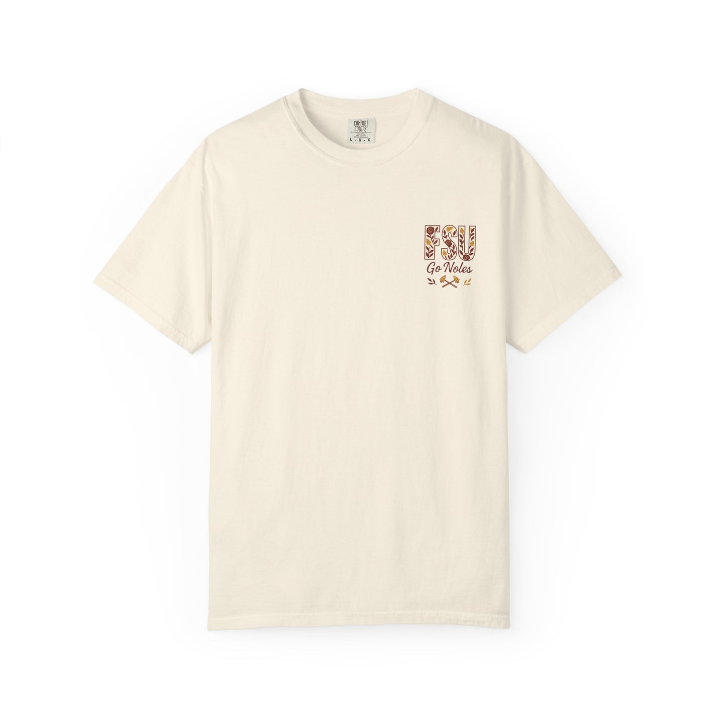 Tomahawk Nation T-Shirt, Unisex College Football Tees, Garment-Dyed Fan Apparel, Go Noles Spirit Wear, Game Day Outfit