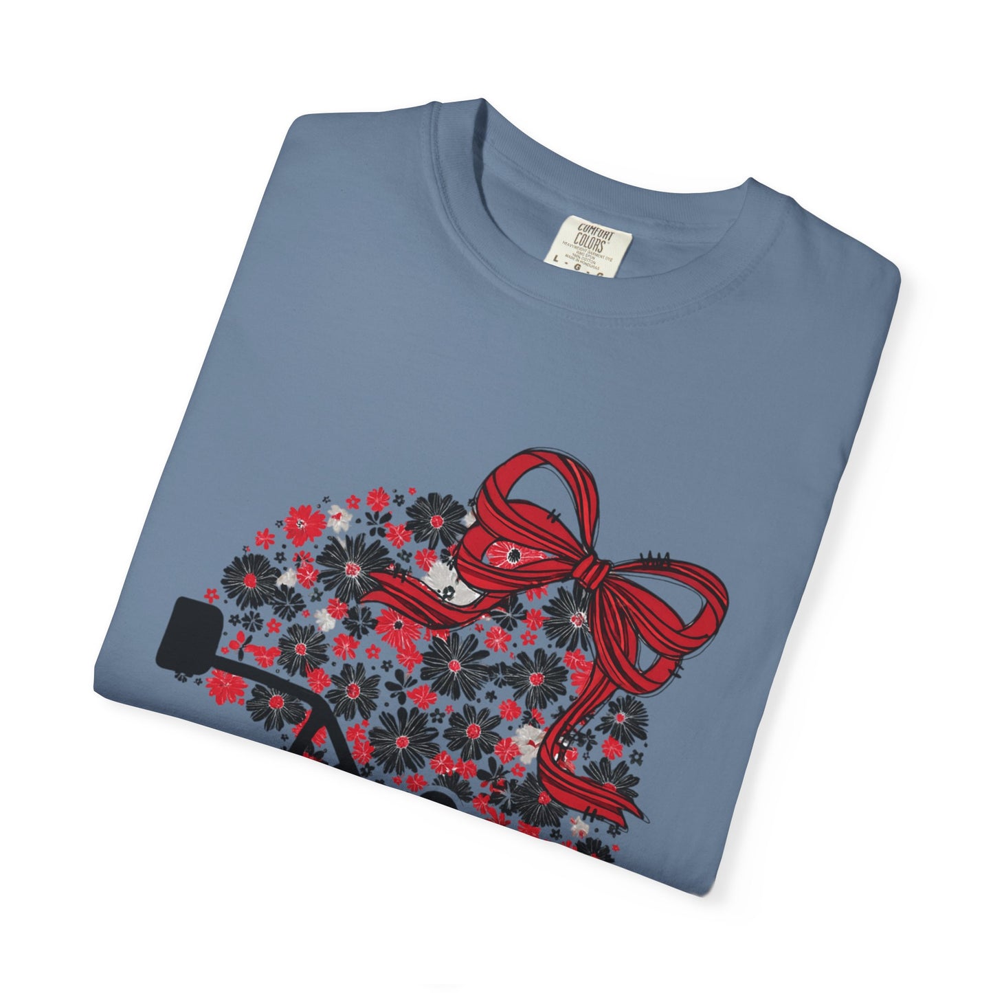 Floral Game Day T-Shirt for Fans, Unisex Apparel, Sports Tee for Tailgating, Perfect for Football Season, Gift for Team Supporters