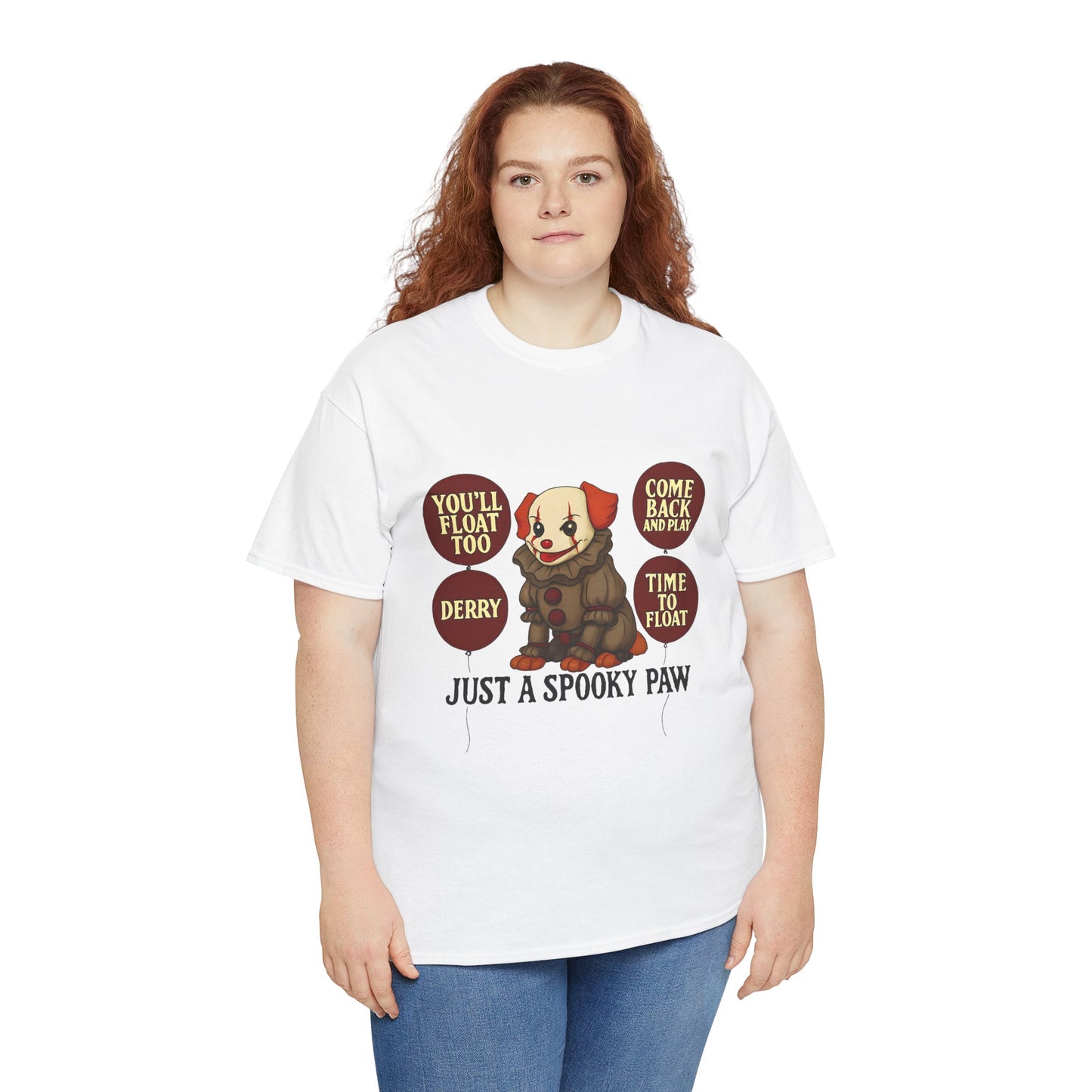 Spooky Dog Tee Clown Pup Pennywise
