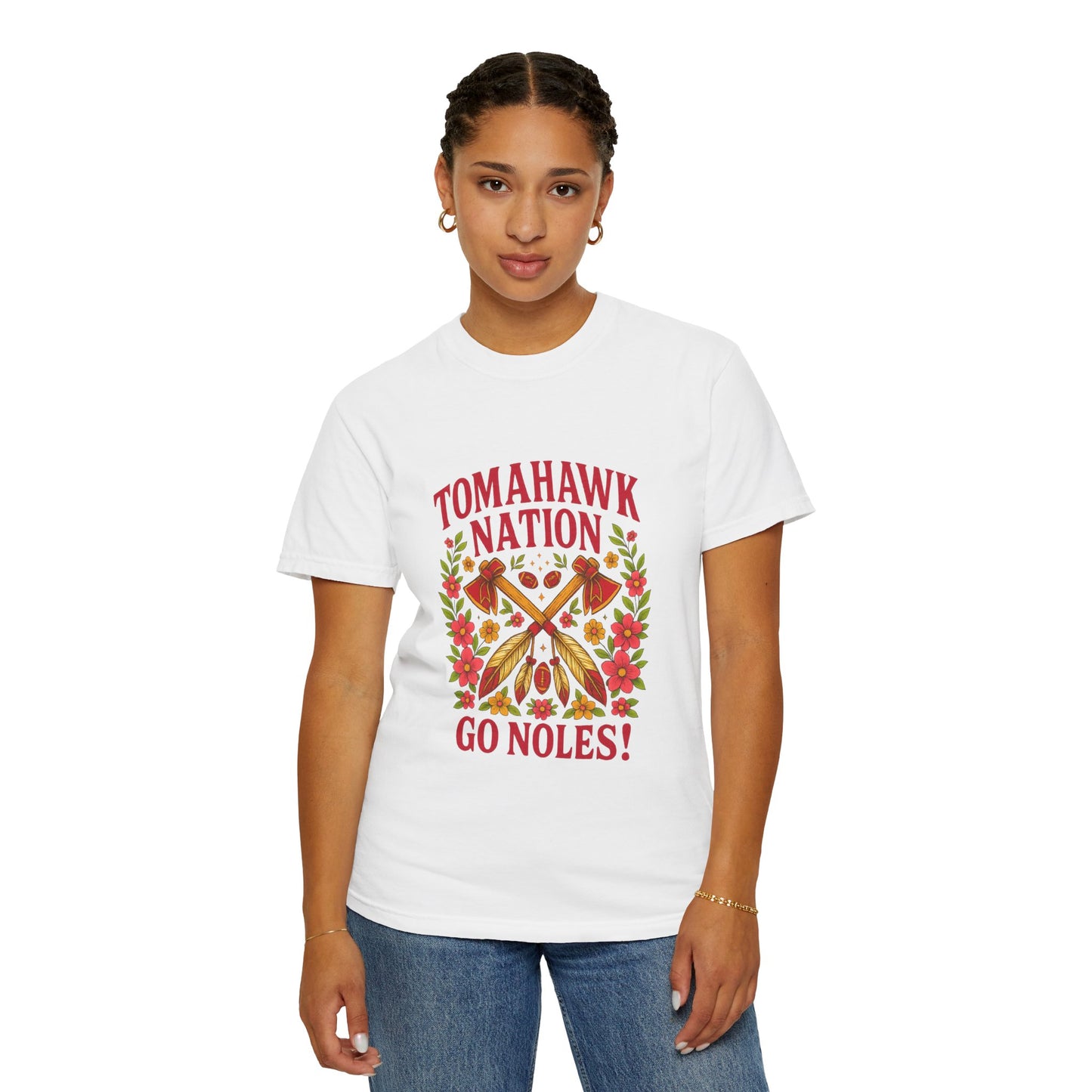 Tomahawk Nation Unisex T-shirt | Go Noles Vintage Style Tee, Perfect for Game Day, College Spirit Wear, Football Fans, Sports Apparel