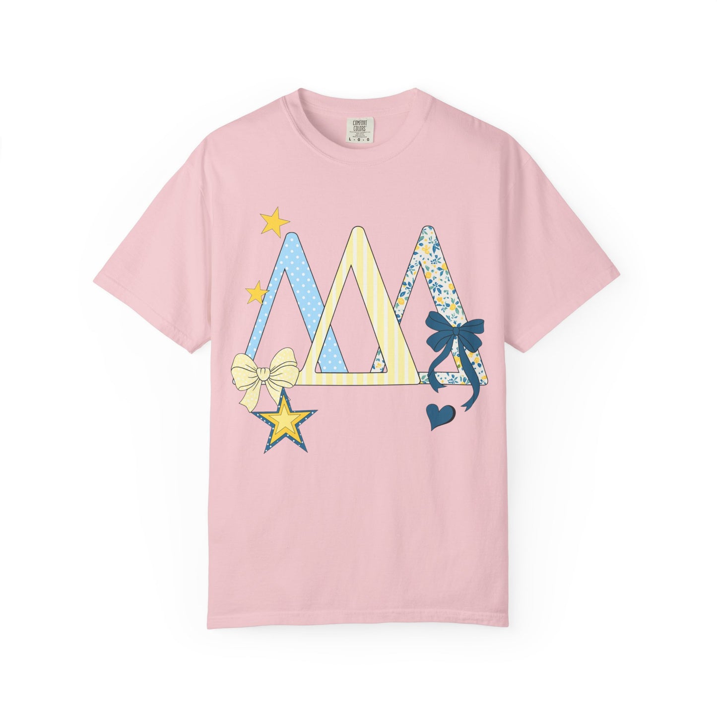 Whimsical yellow and blue Graphic T-Shirt