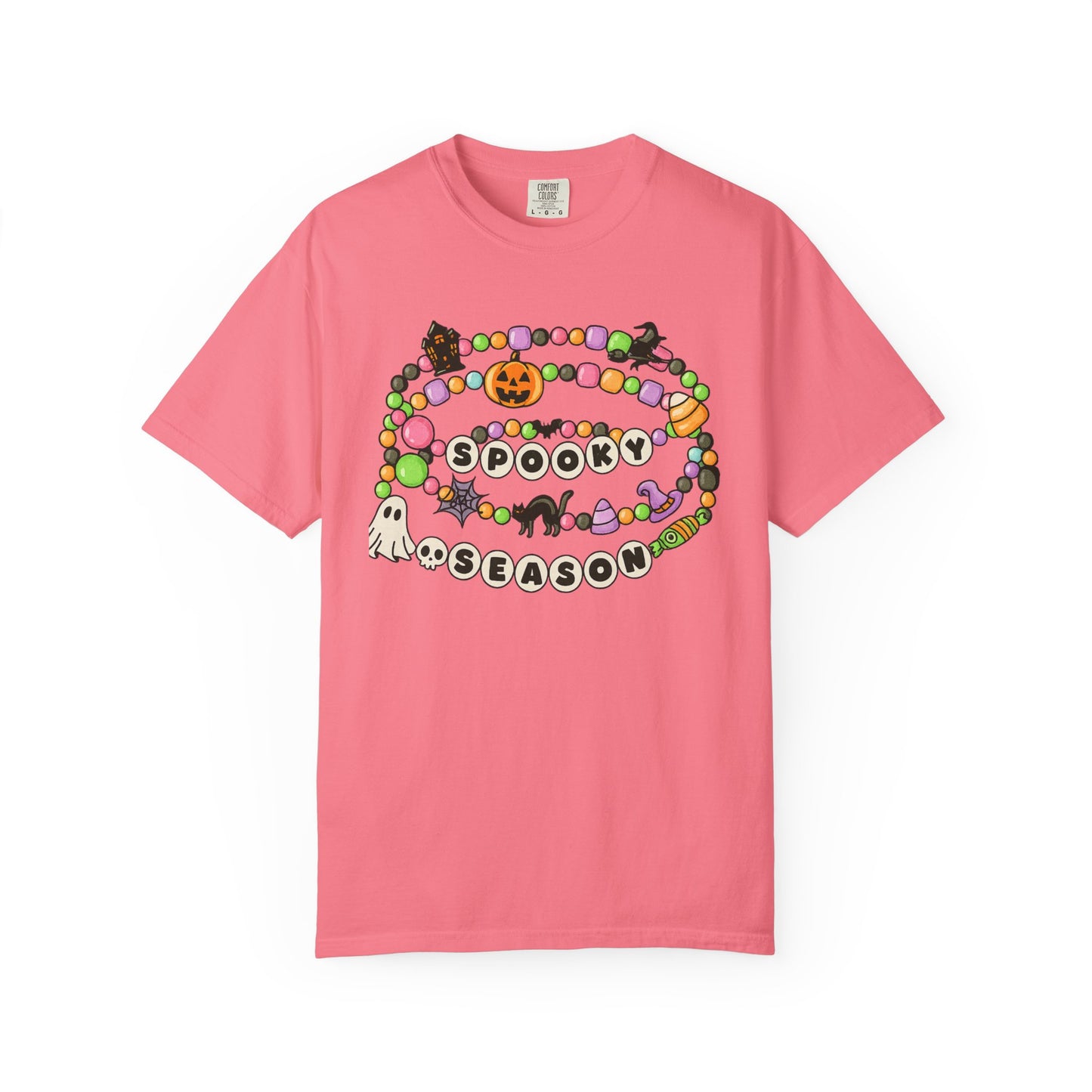 Spooky Season Friendship Bracelet T-shirt | Halloween Fun, Unisex Tee