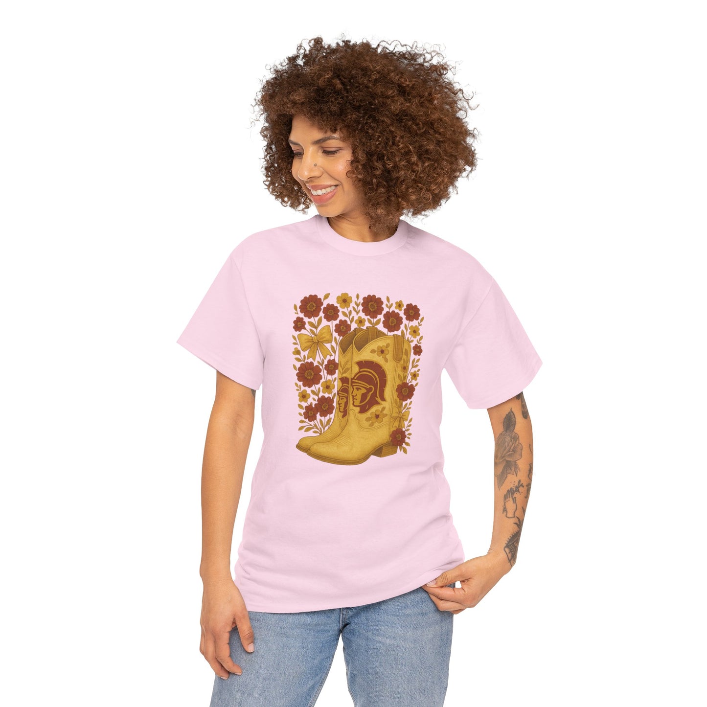 Trojans Cowboy Boot Tee