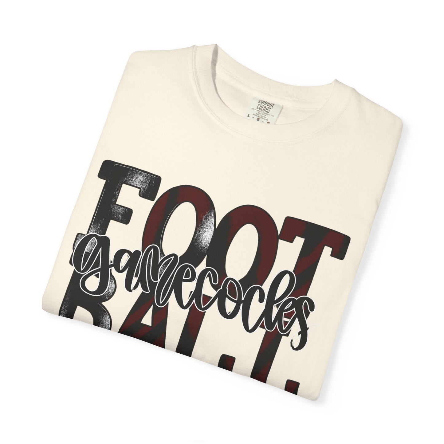 Game Day Football Tee - Unisex Garment-Dyed T-shirt for Fans