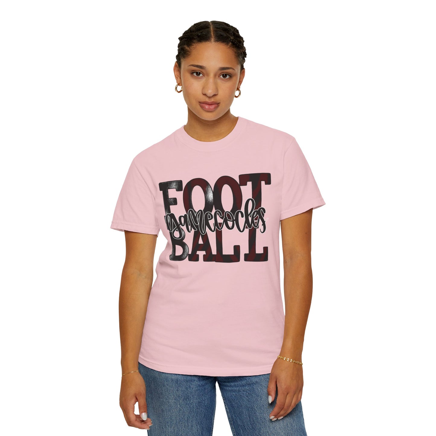 Game Day Football Tee - Unisex Garment-Dyed T-shirt for Fans