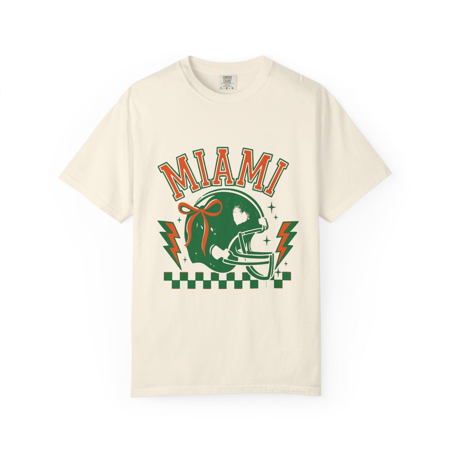Miami Football Garment-Dyed T-Shirt