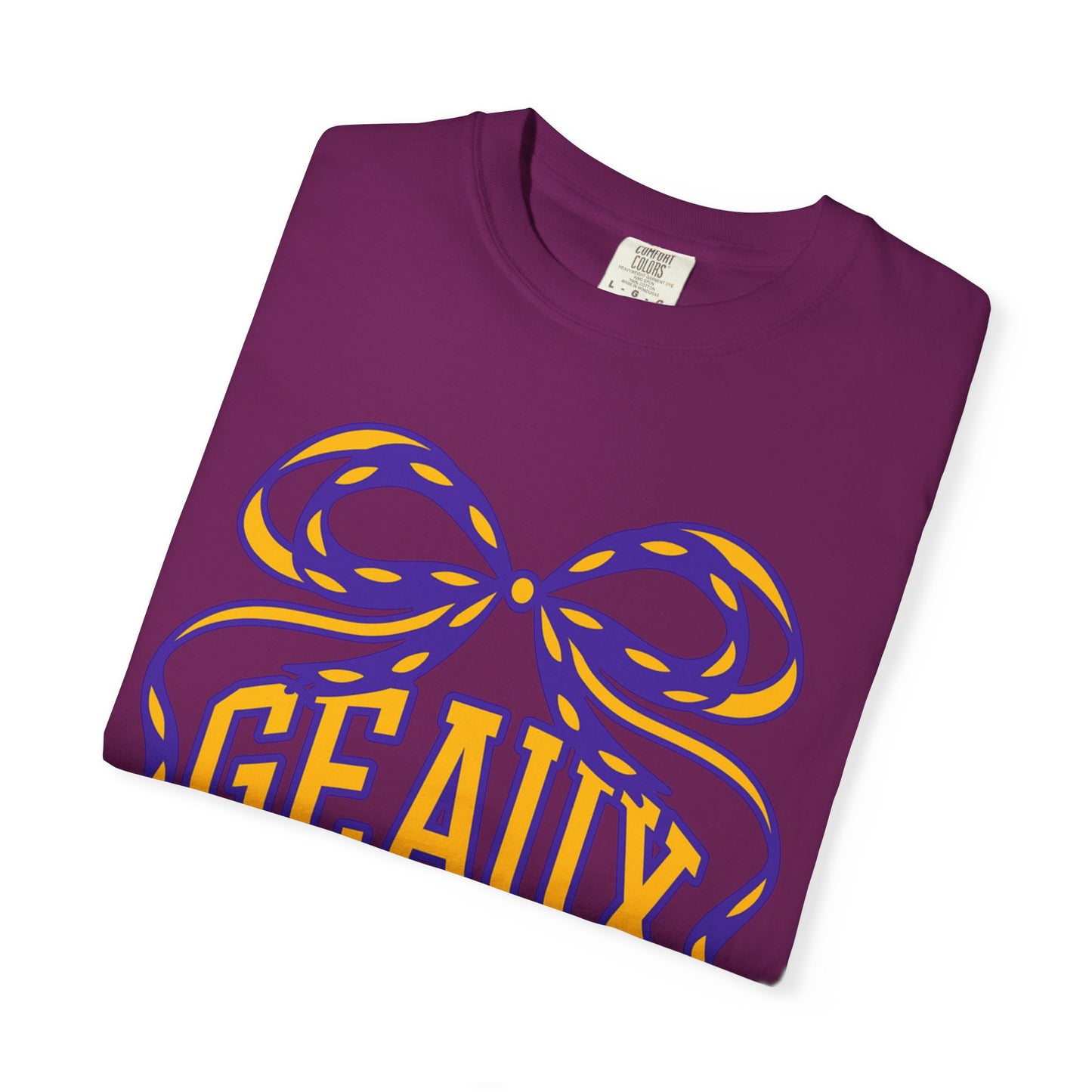 Géaux Tigers Garment-Dyed T-Shirt, Unisex Tee, LSU Spirit Wear, College Apparel, Game Day Outfit, Casual Style