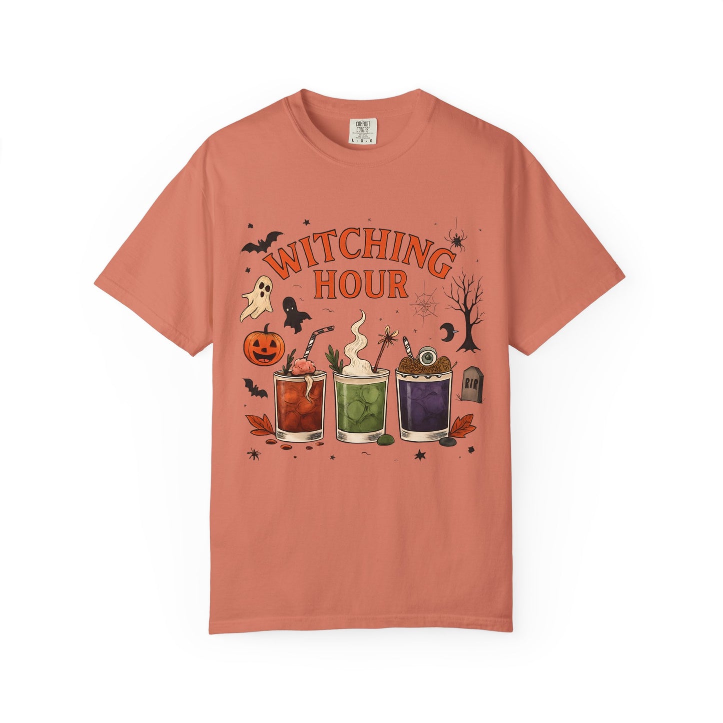 Witching Hour Cocktails T-Shirt | Halloween Apparel