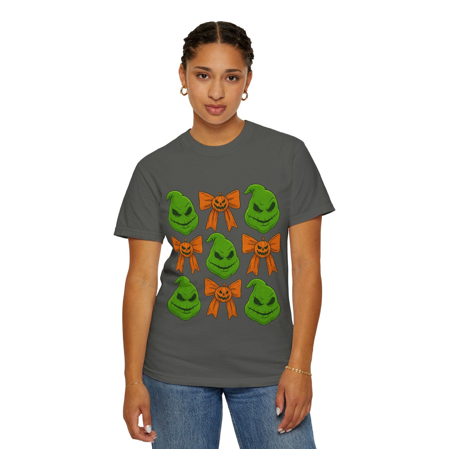Oogie Boogie Holiday T-Shirt | Fun Gift for Christmas, Unisex Cotton Tee, Festive Apparel, Grinch Lovers, Green Character Design