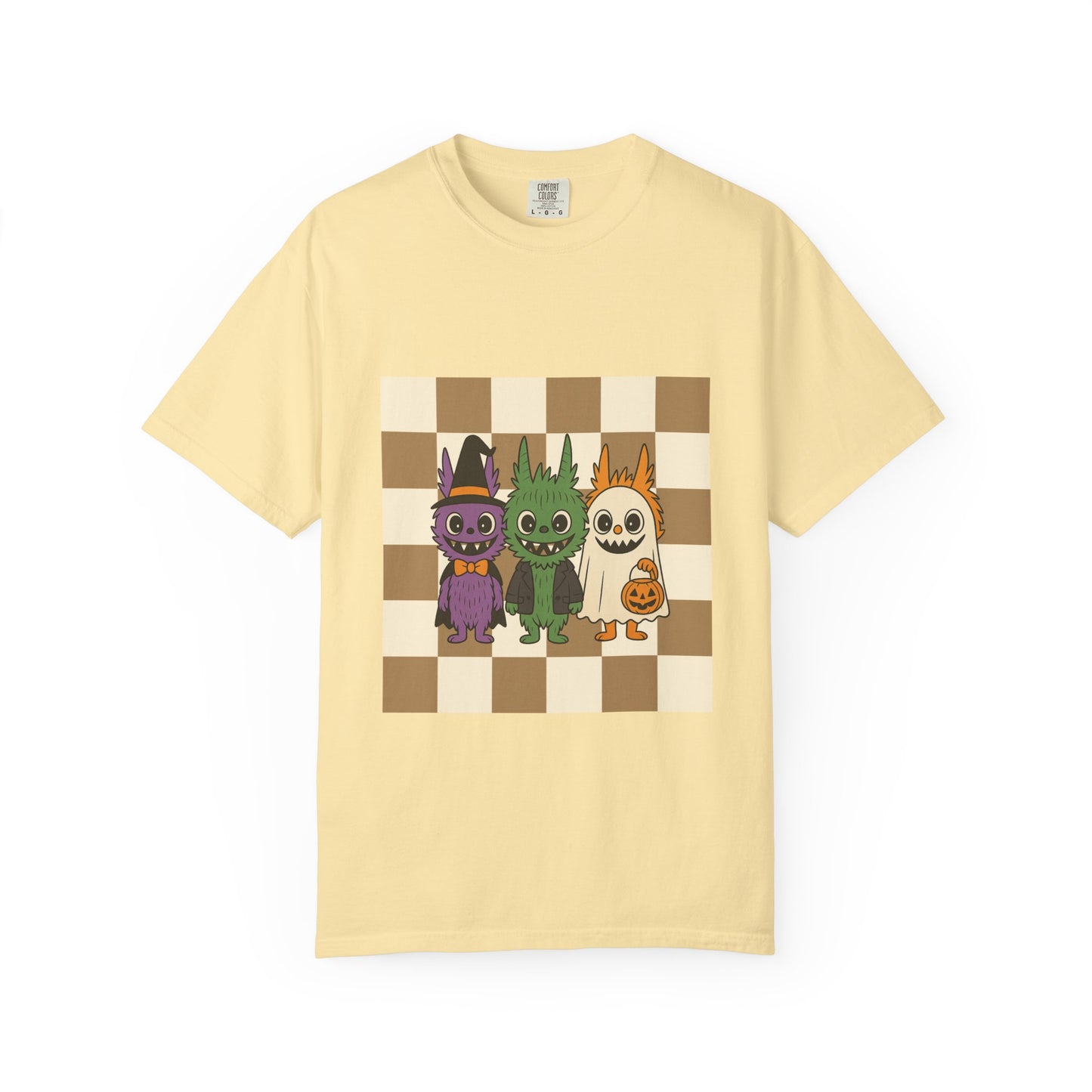 Cute Halloween Monster T-Shirt, Spooky Graphic Tee, Fall Apparel, Unisex Shirt, Trick or Treat, Halloween Party Outfit