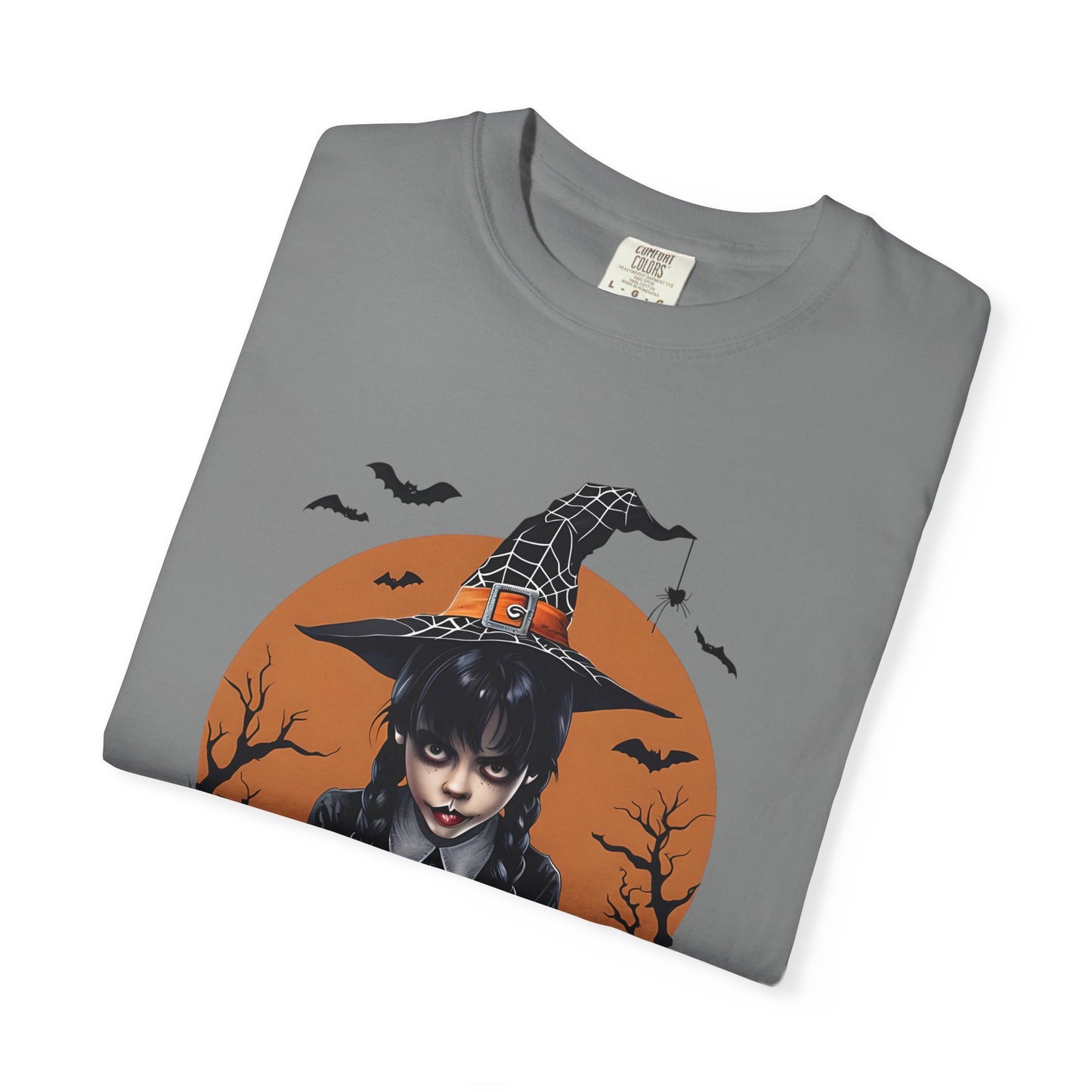 Halloween Witch Graphic Tee, Spooky Unisex T-Shirt, Pumpkin Halloween Costume, Fall Festive Apparel, Witchy Shirt for October