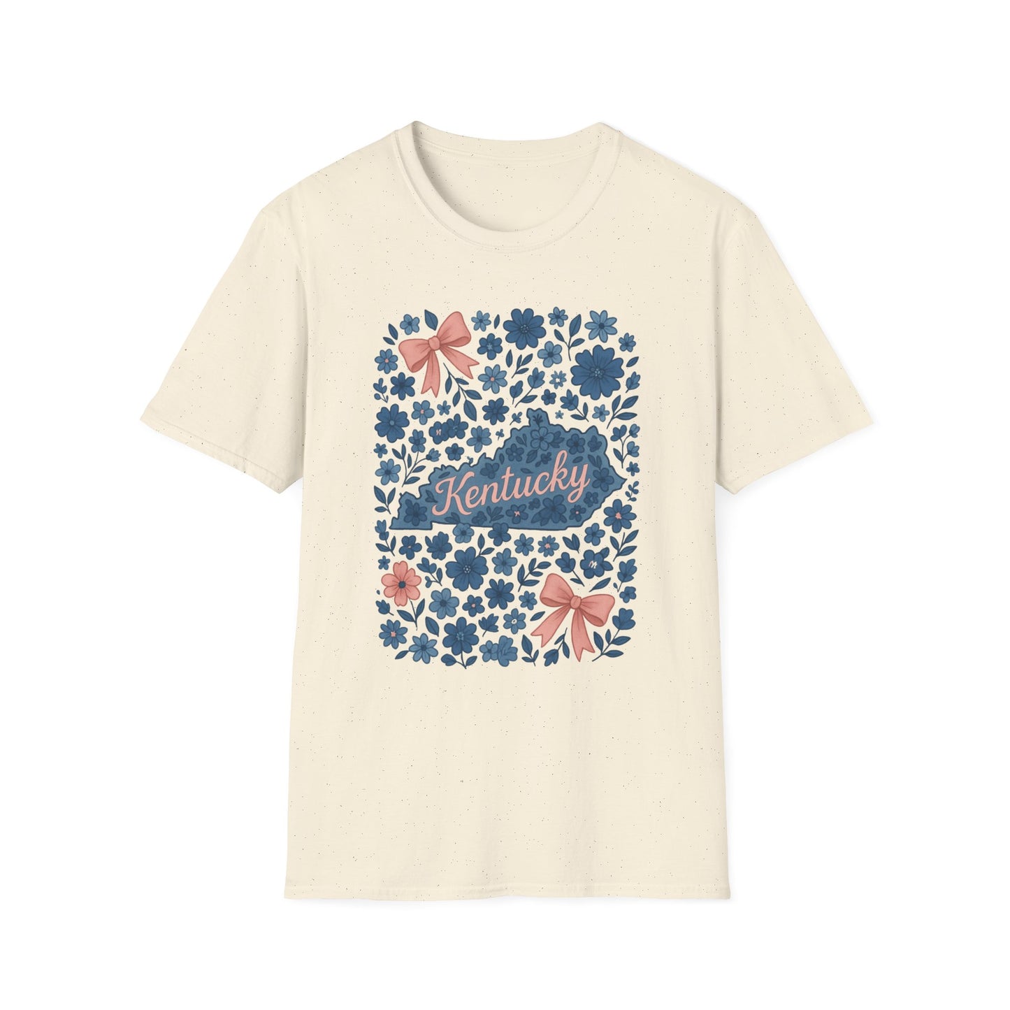 Kentucky Floral Unisex T-Shirt, Kentucky Shirt, Southern Pride Tee, Spring Fashion Top, Gift for Her, Casual Wear