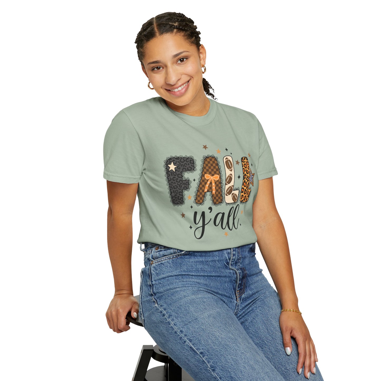 Fall Y'all Garment-Dyed T-Shirt