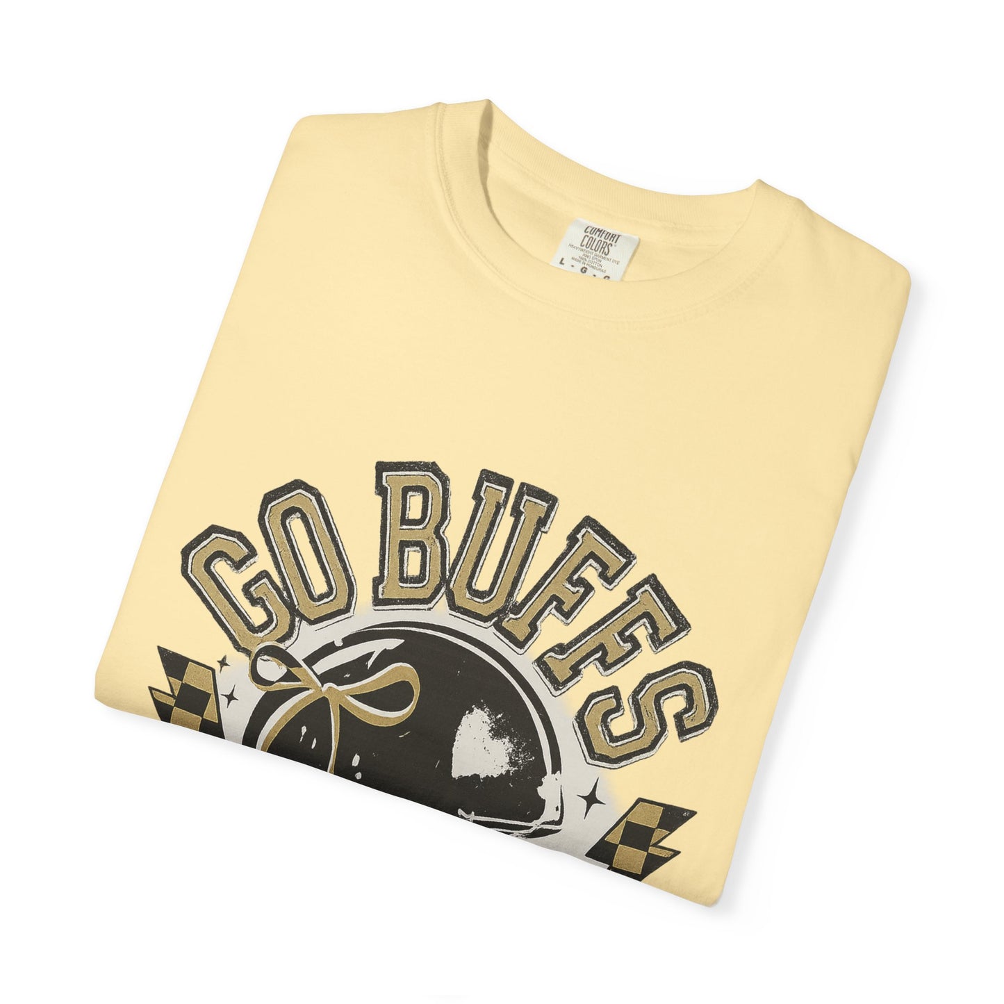 Vintage Sports Fan T-Shirt - Go Buffs Graphic Tee