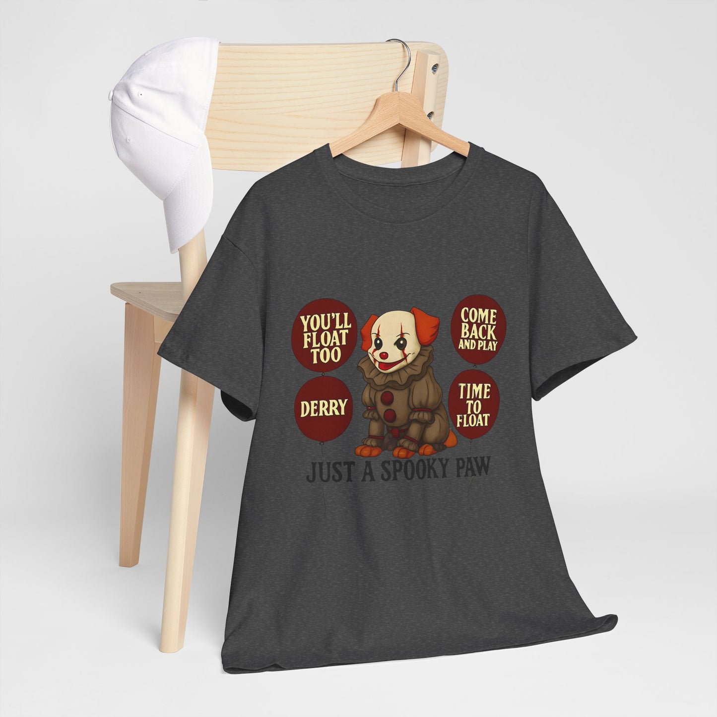 Spooky Dog Tee Clown Pup Pennywise