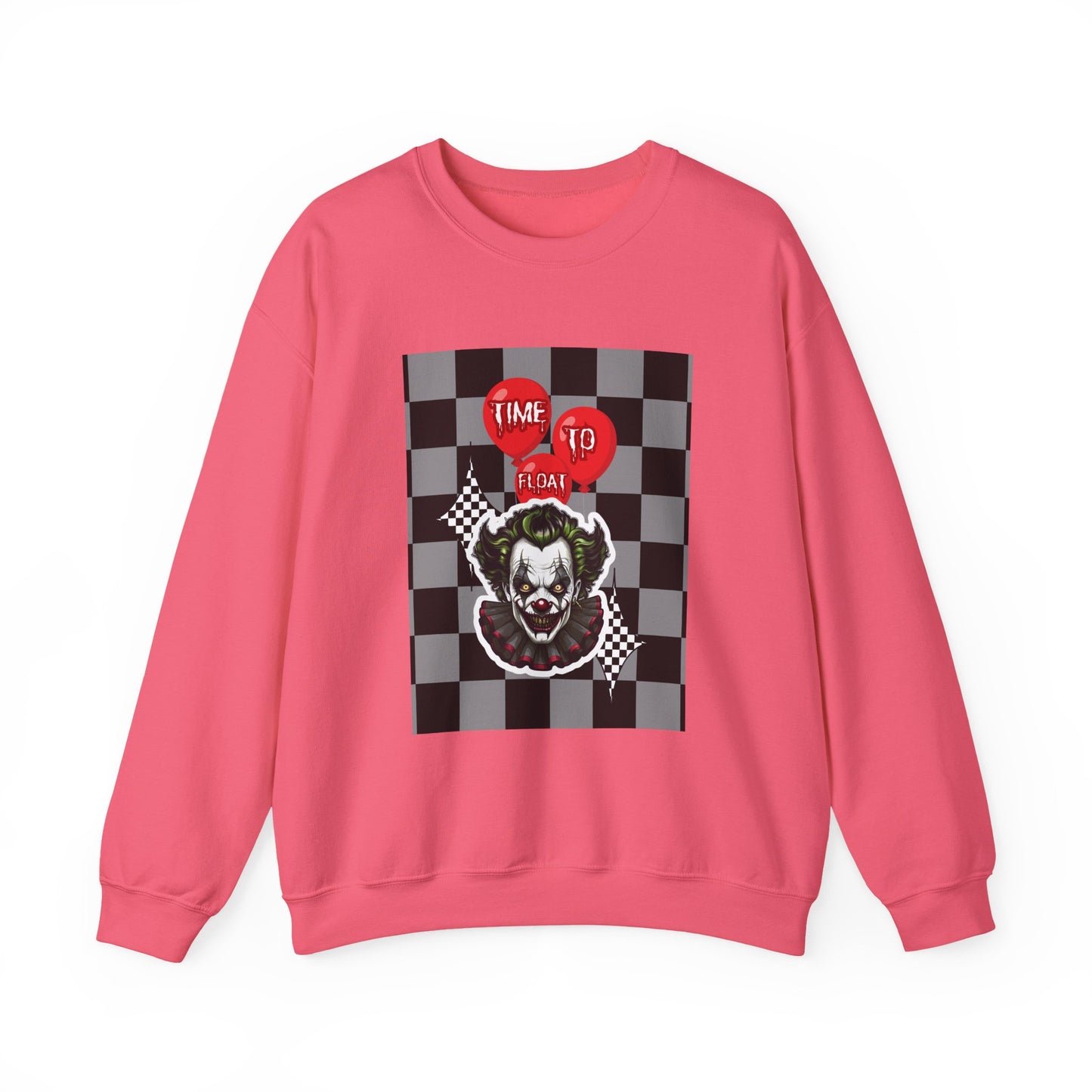 Horror Fan Crewneck Sweatshirt - Time To Float, Love It Or Leave It