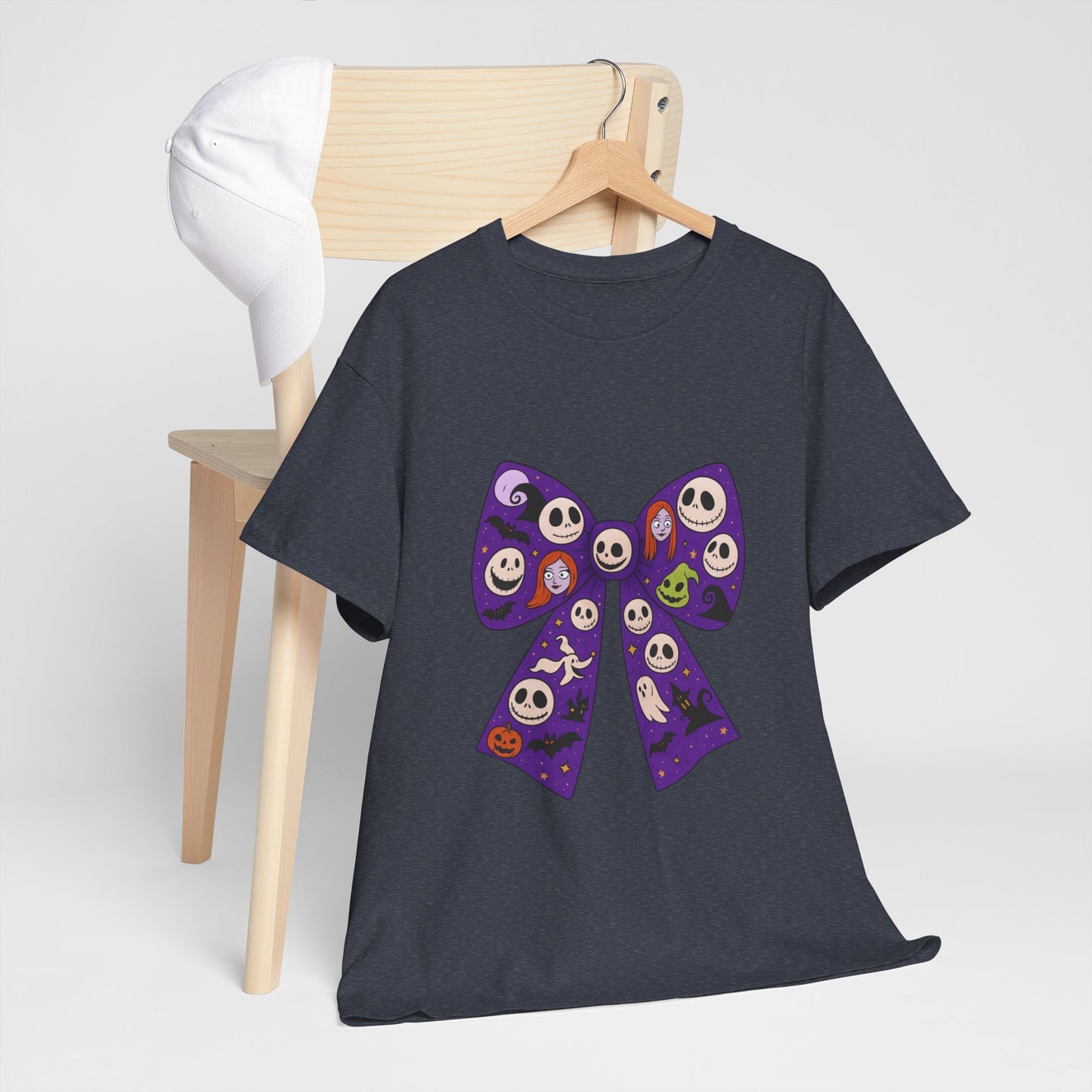 Halloween Themed Unisex Tee, Spooky T-Shirt, Cute Graphic Shirt, Gift for Halloween Lovers, Festive Casual Wear
