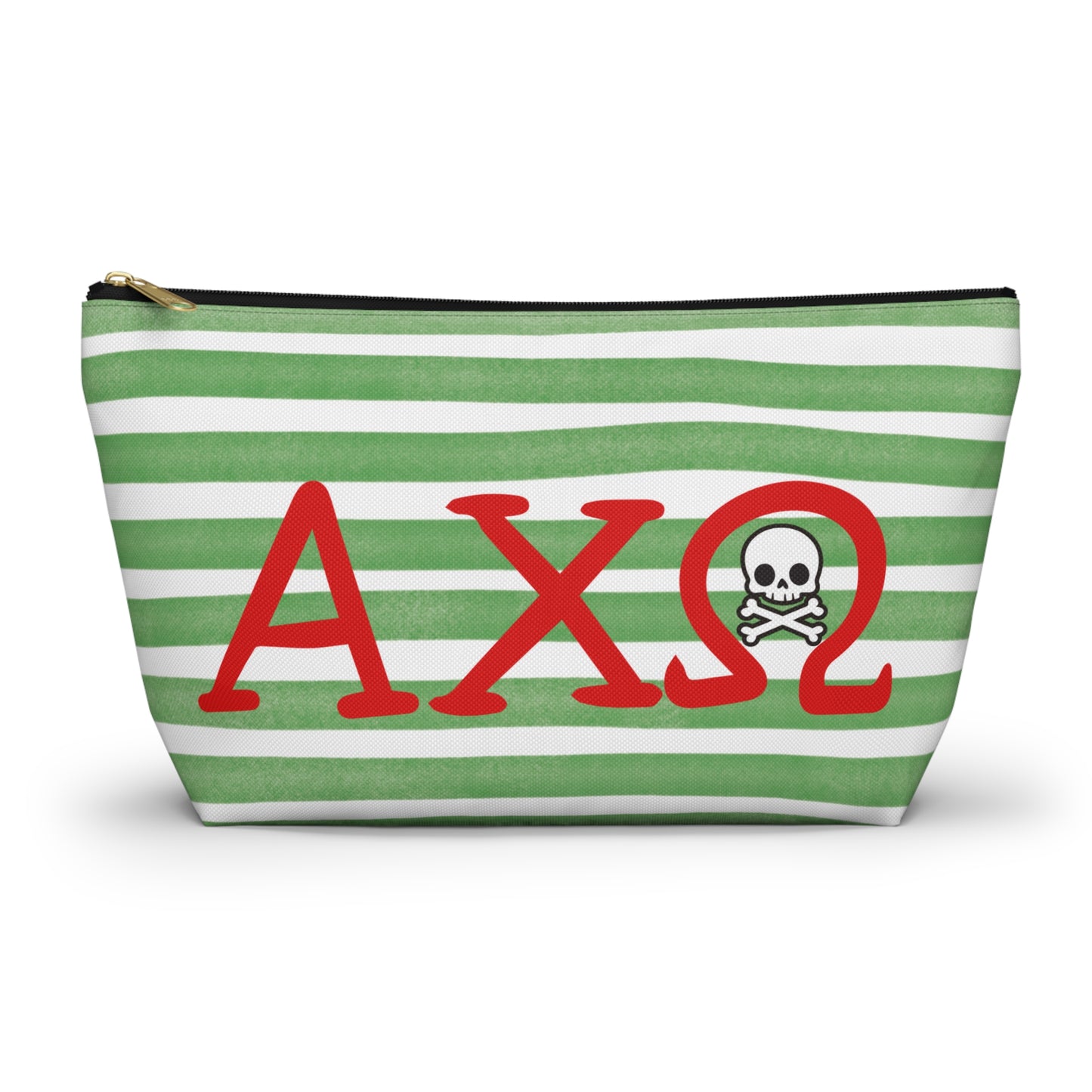 Alpha Chi Omega Stylish Accessory Pouch, Perfect for School, Travel, Organization, Gift for Friends, Makeup Bag, Pencil Case