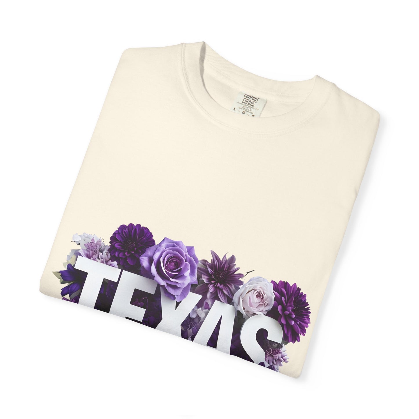 Texas Floral T-Shirt, Unisex Aesthetic Tee, Summer Outfit, Gift for Texan, Casual Style Shirt, Travel Souvenir Shirt
