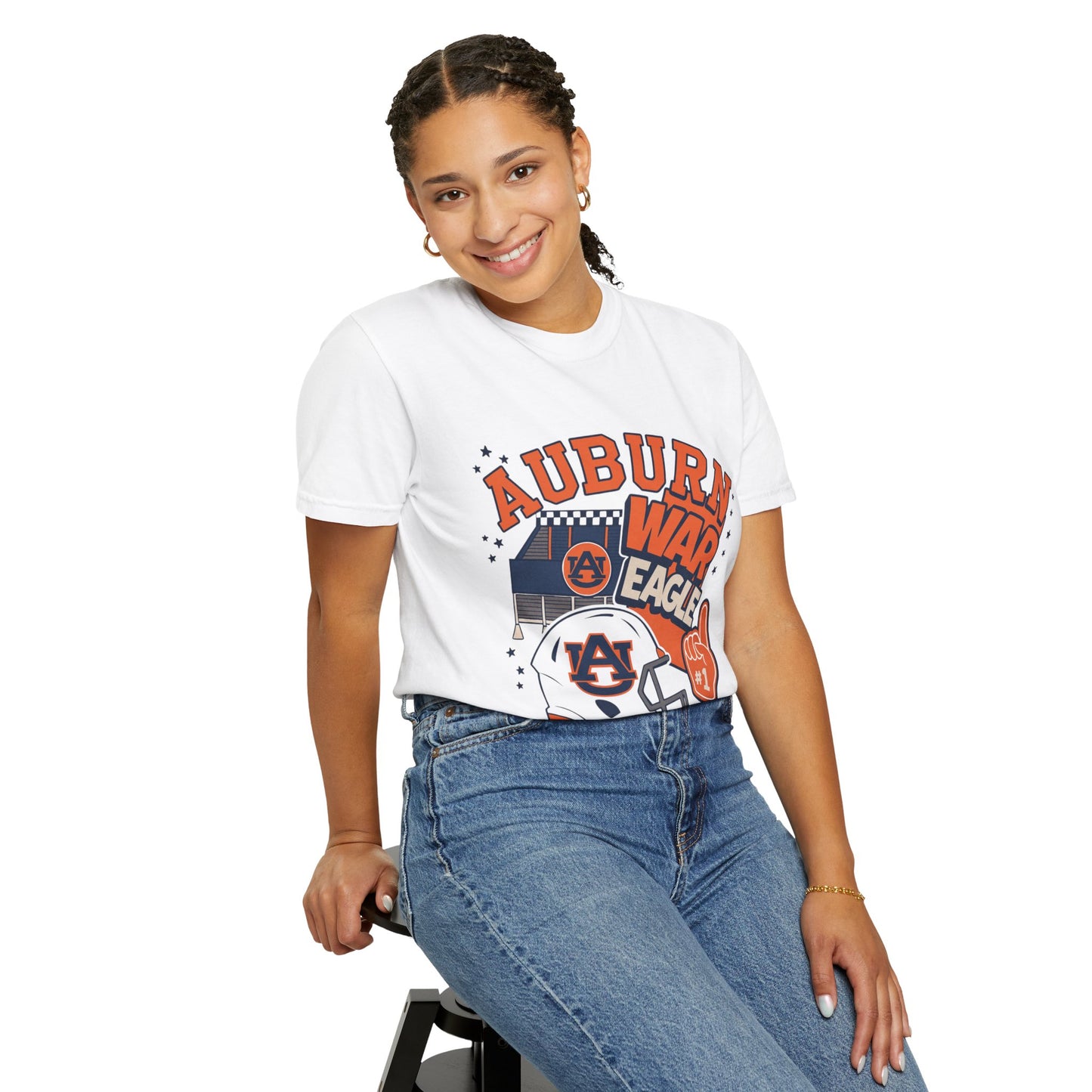 Auburn War Eagle Unisex T-Shirt - College Spirit Gear, Sports Fan Apparel, Casual Wear, Game Day Shirt, Gift for Fans