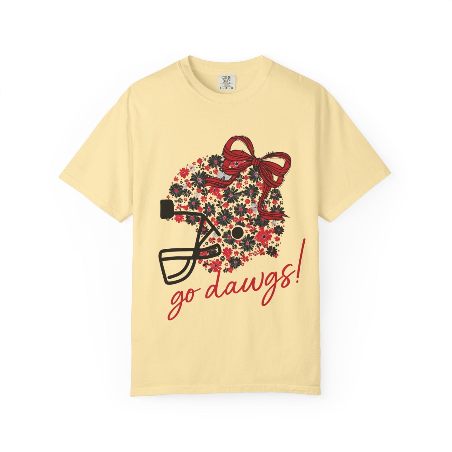 Floral Game Day T-Shirt for Fans, Unisex Apparel, Sports Tee for Tailgating, Perfect for Football Season, Gift for Team Supporters