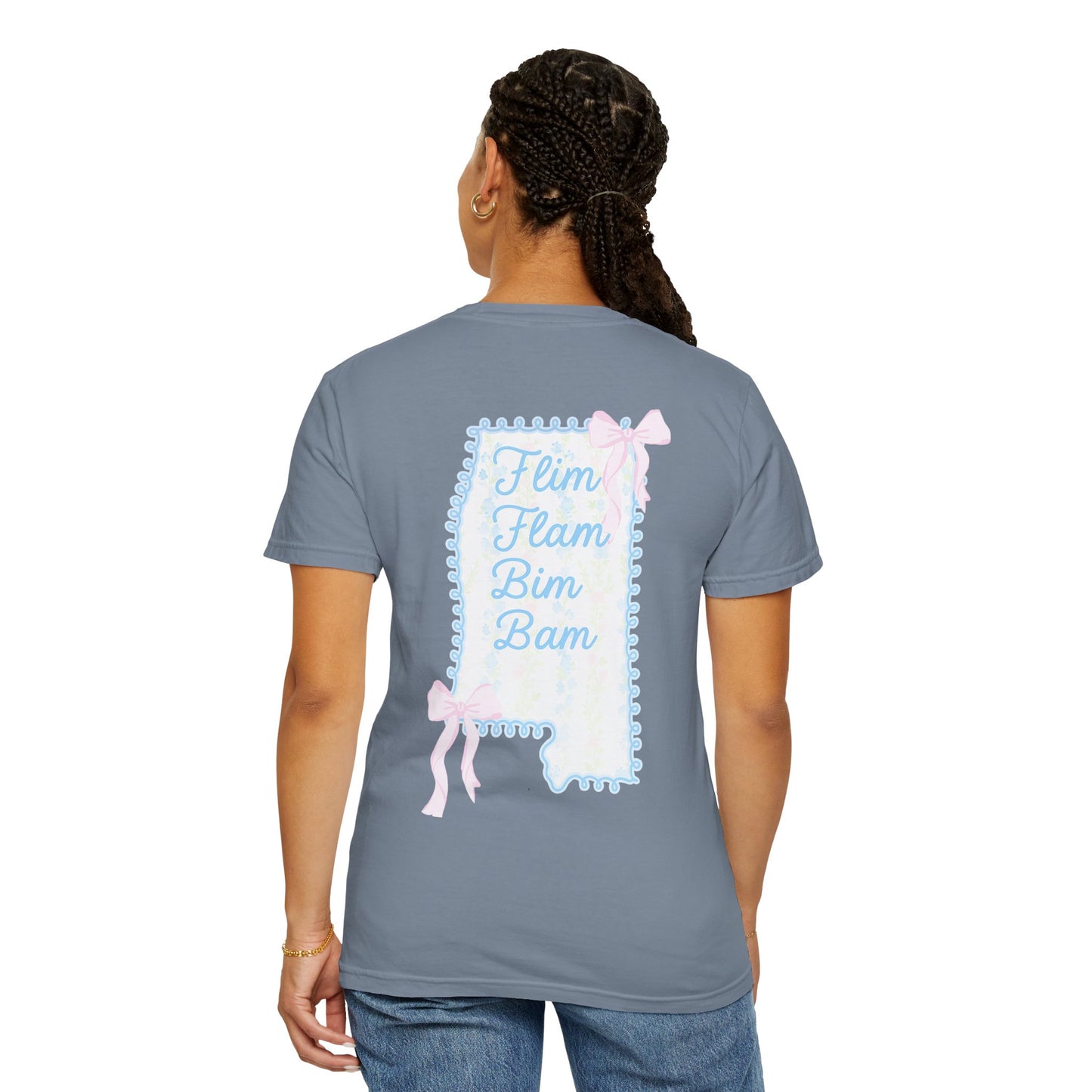 Flim Flam Bim Bam Mississippi T-Shirt — Cute Pastel State Graphic Tee