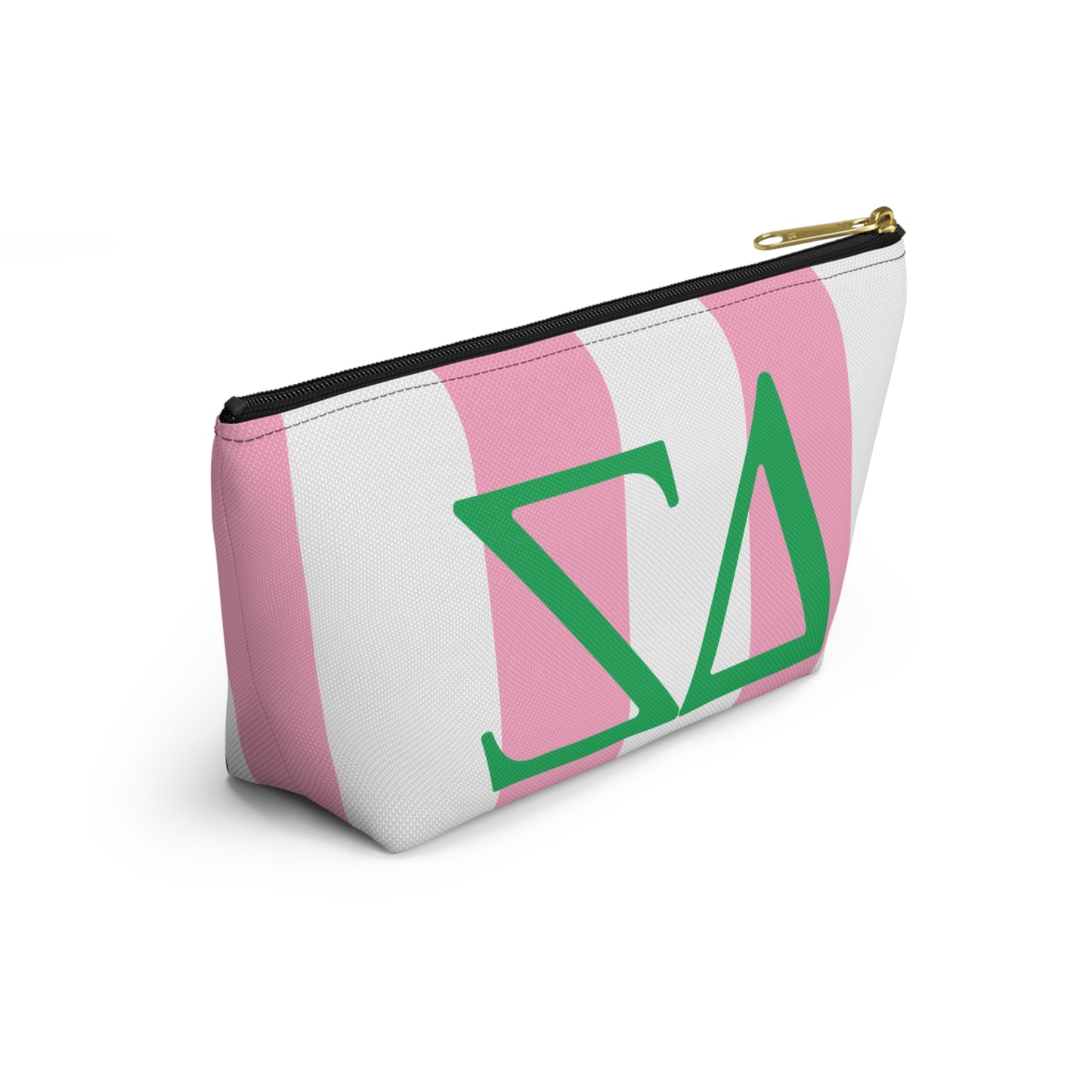 DZ Chic Personalized Accessory Pouch, Makeup Bag, Travel Organizer, Gift for Her, Custom Cosmetic Case, Sorority or College Essentials