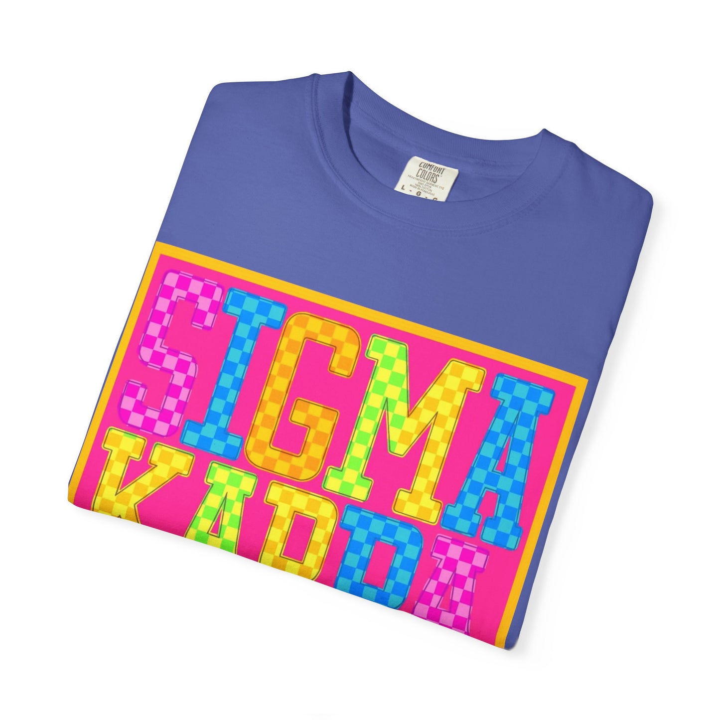 Colorful Sigma Kappa T-Shirt | Sorority Apparel