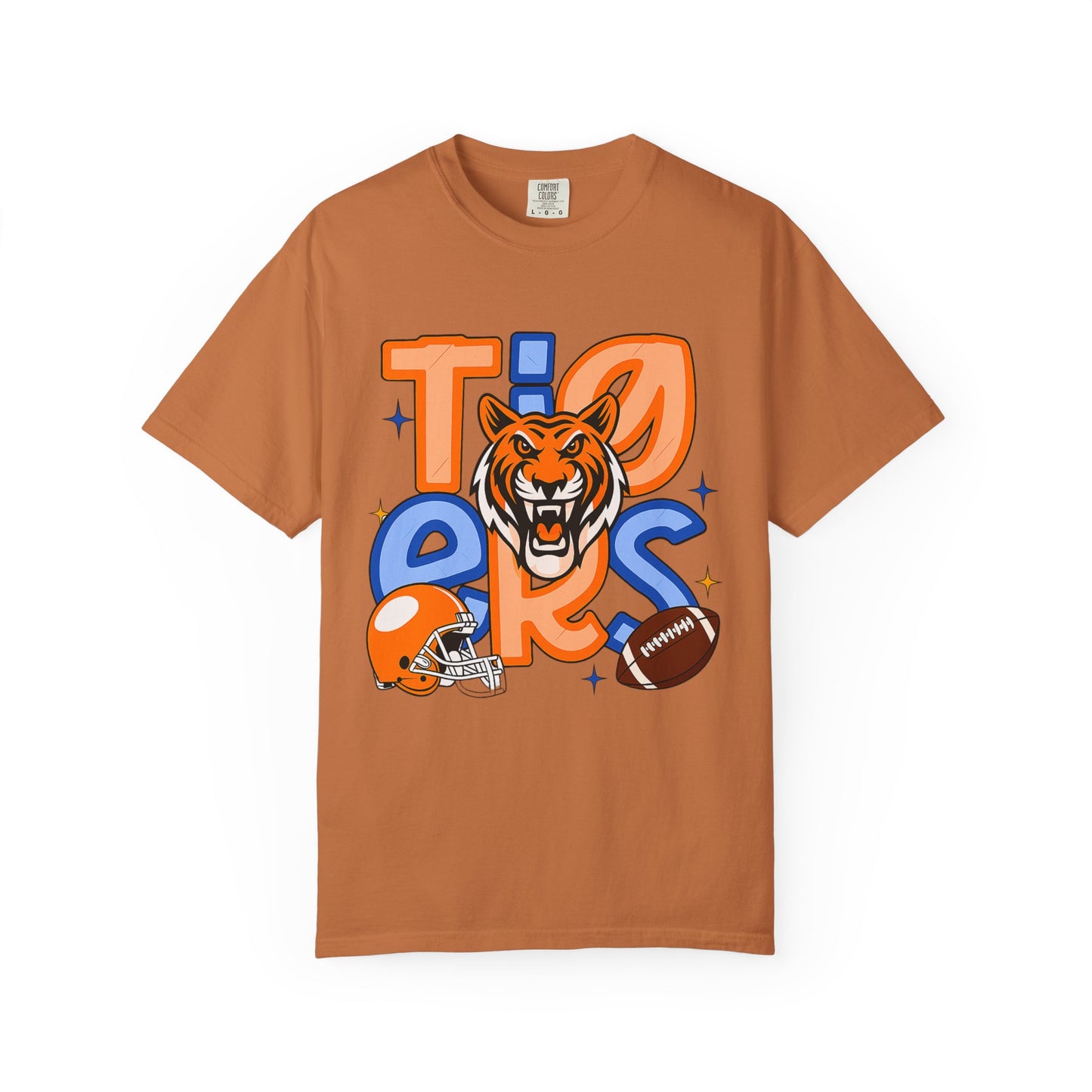 Tigers Unisex Garment-Dyed T-Shirt