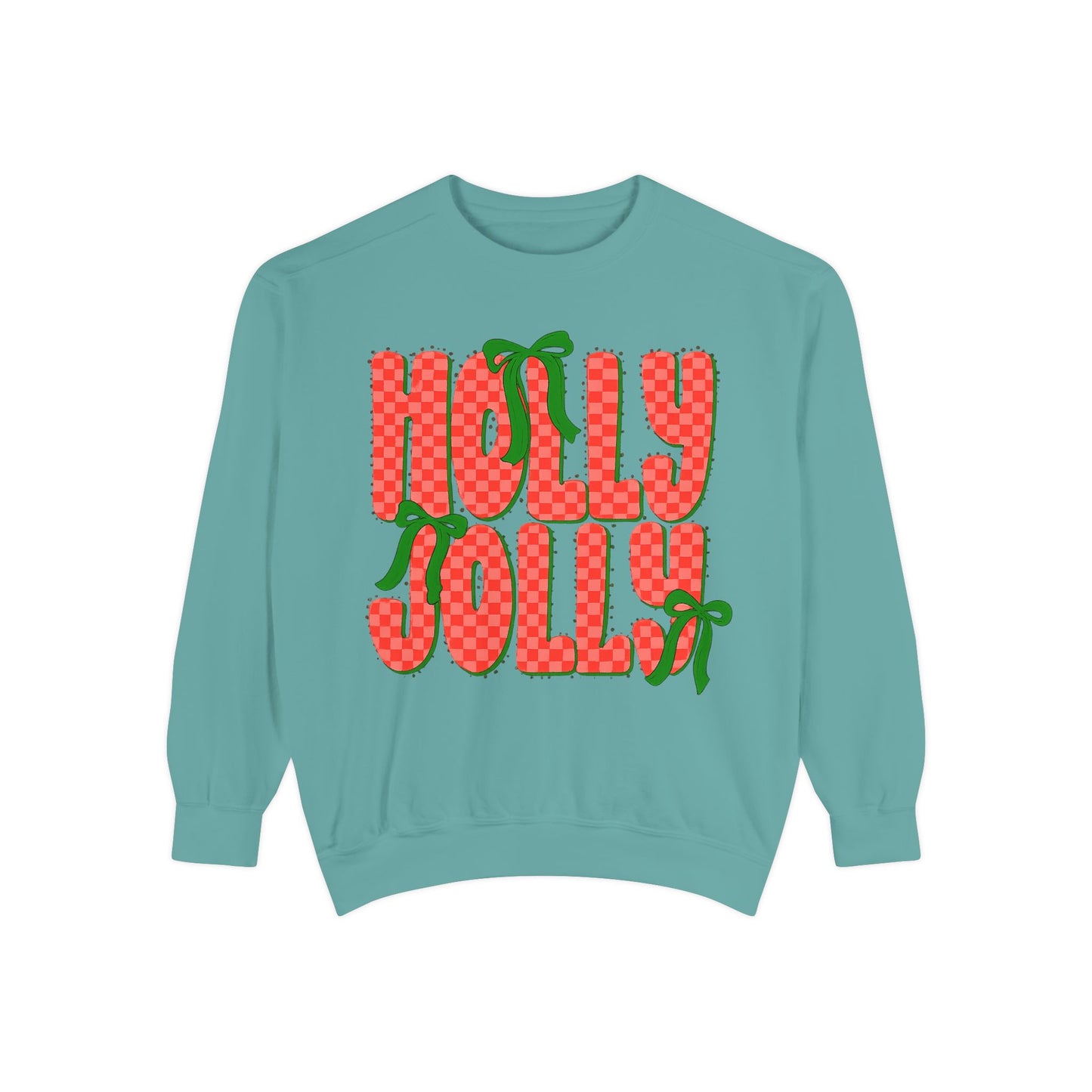 Holly Jolly Sweatshirt — Festive Christmas Holiday Pullover