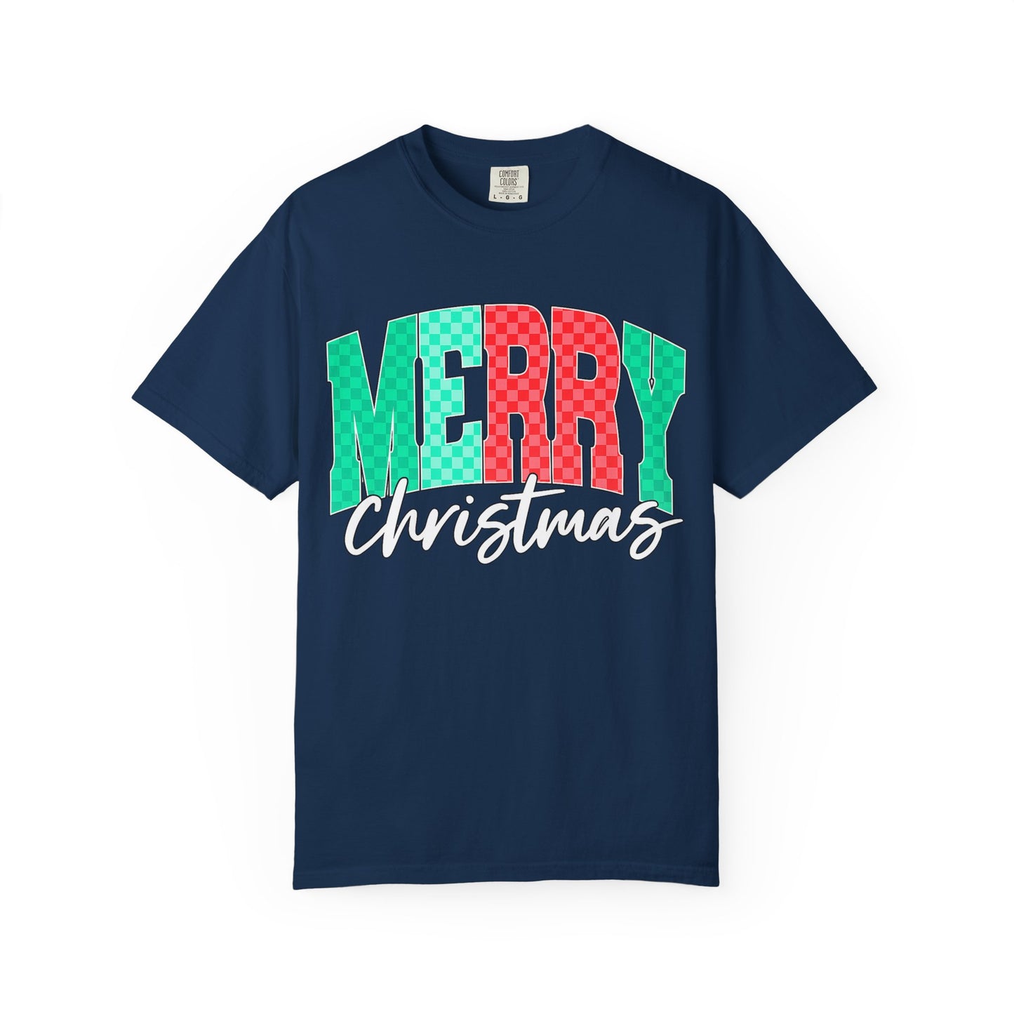 Merry Christmas Unisex Garment-Dyed T-Shirt