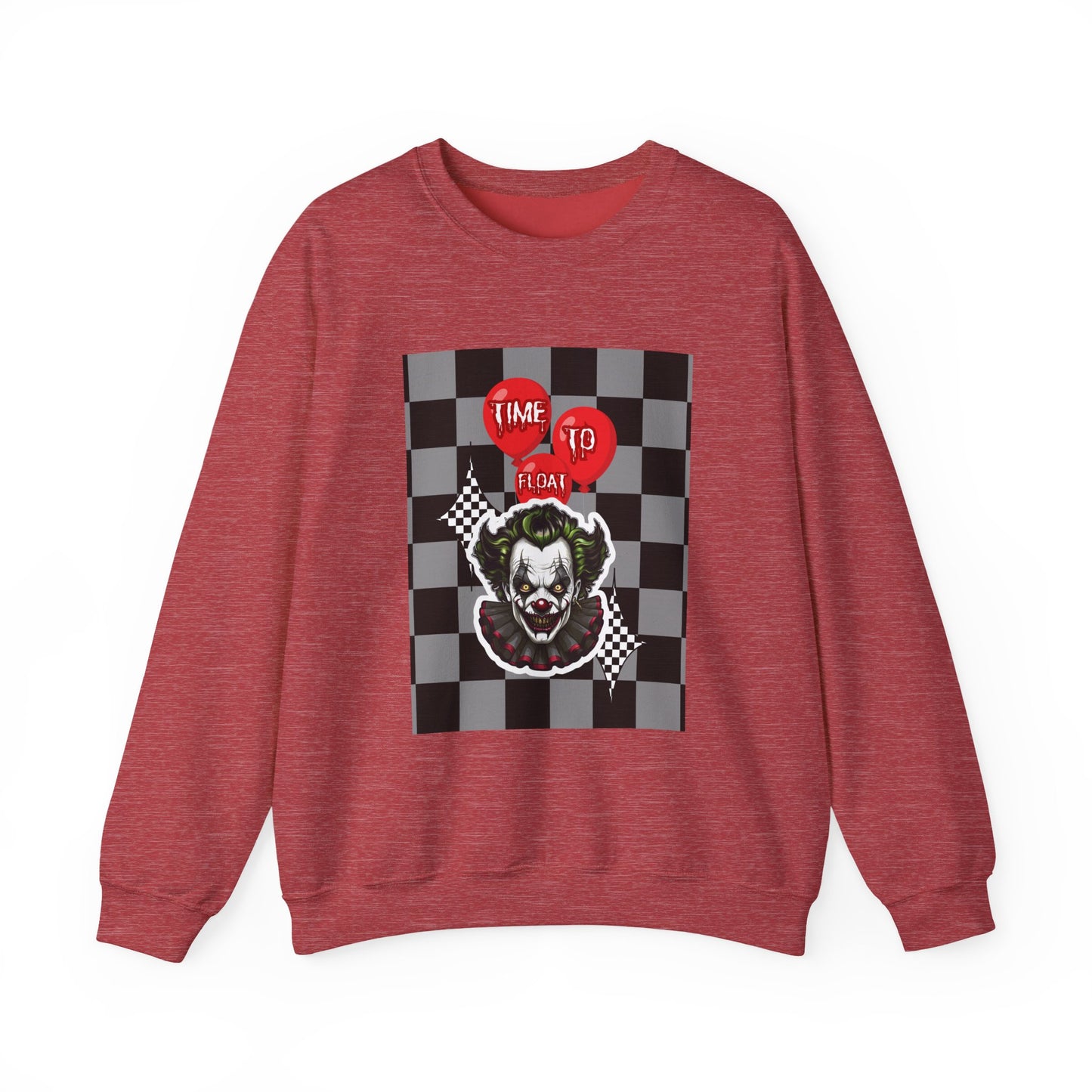 Horror Fan Crewneck Sweatshirt - Time To Float, Love It Or Leave It