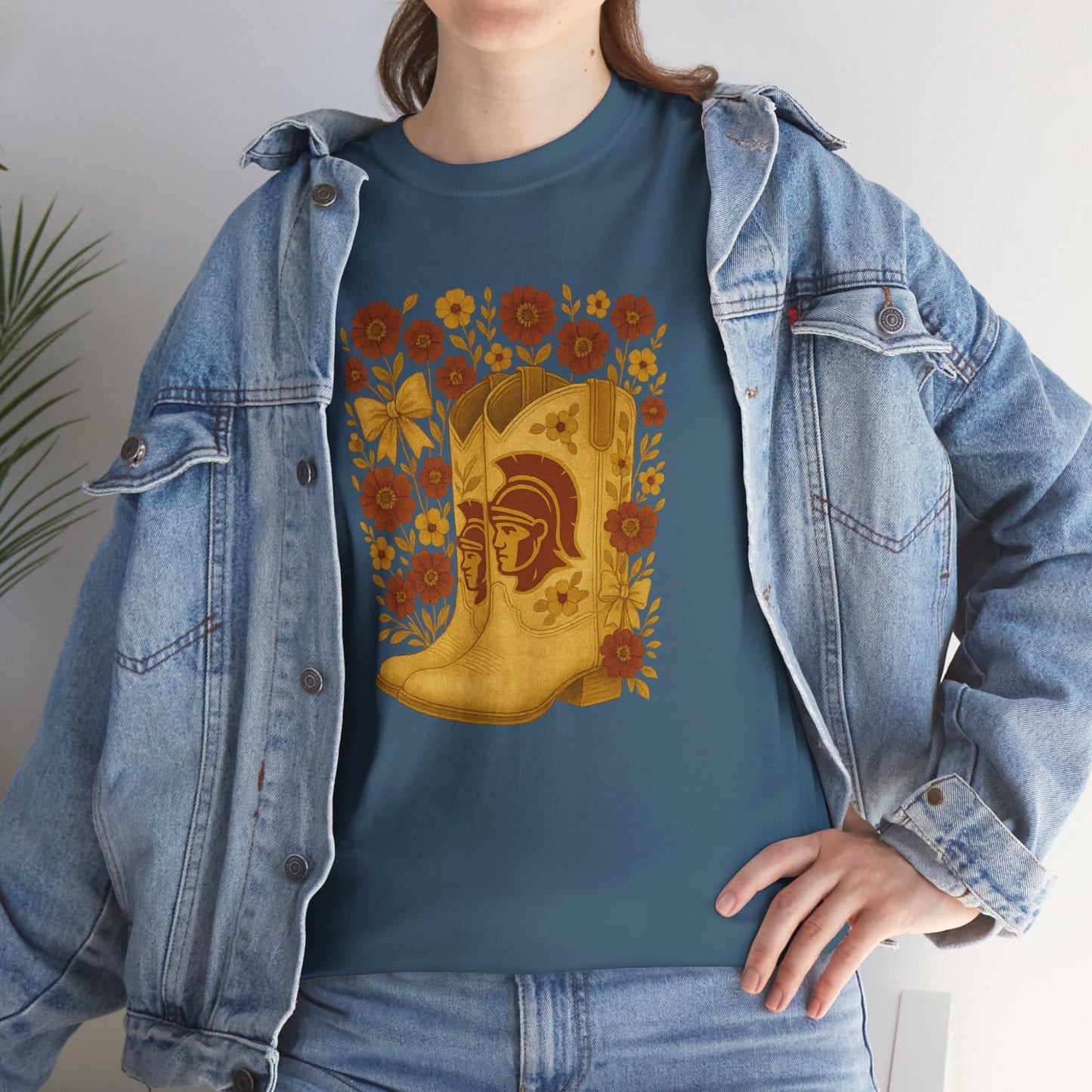 Trojans Cowboy Boot Tee