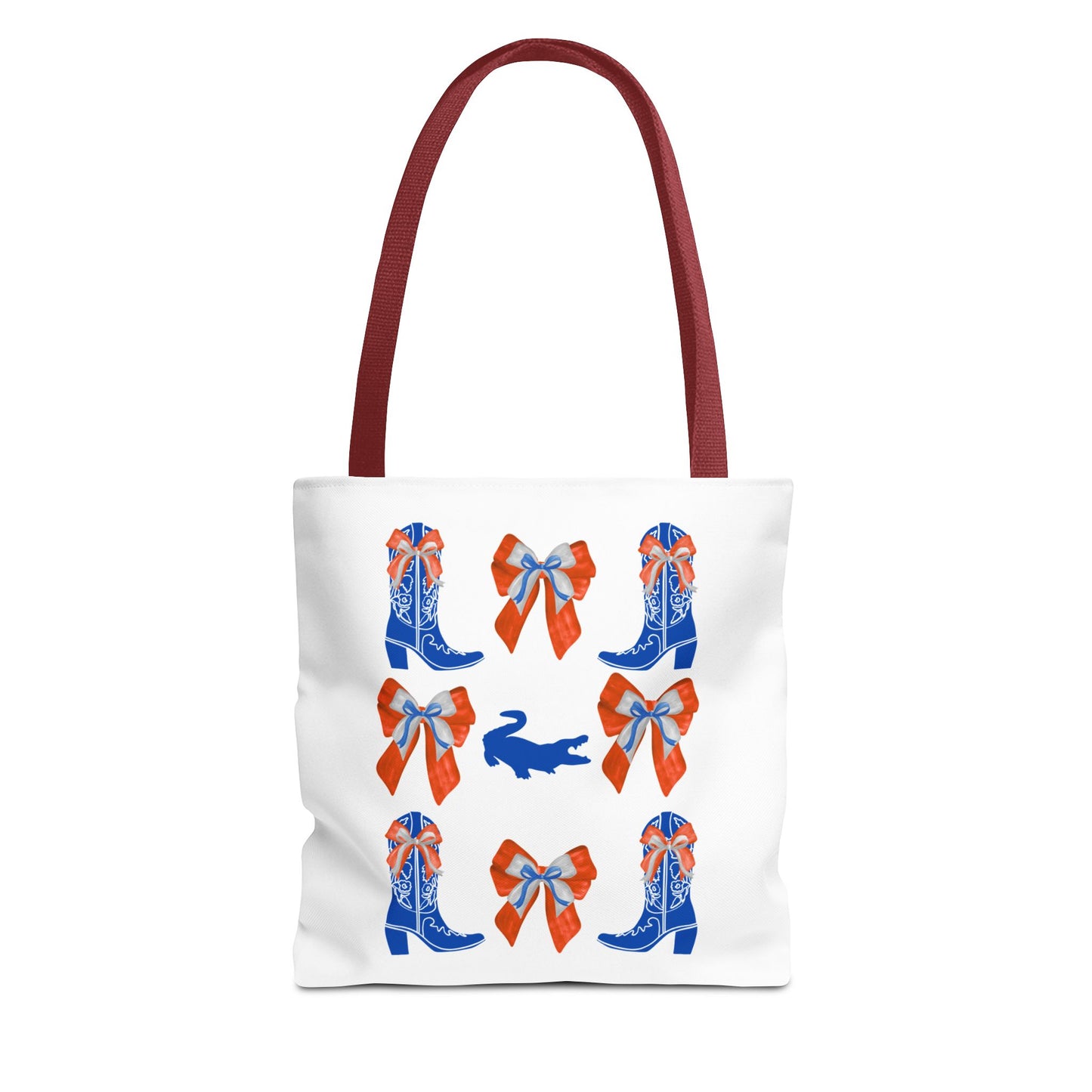 FL gators game day tote bag, UF fan gift, UF alumni, graduation gift, college student gift, chomp! chomp!, florida fan gift, florida game day, go gators