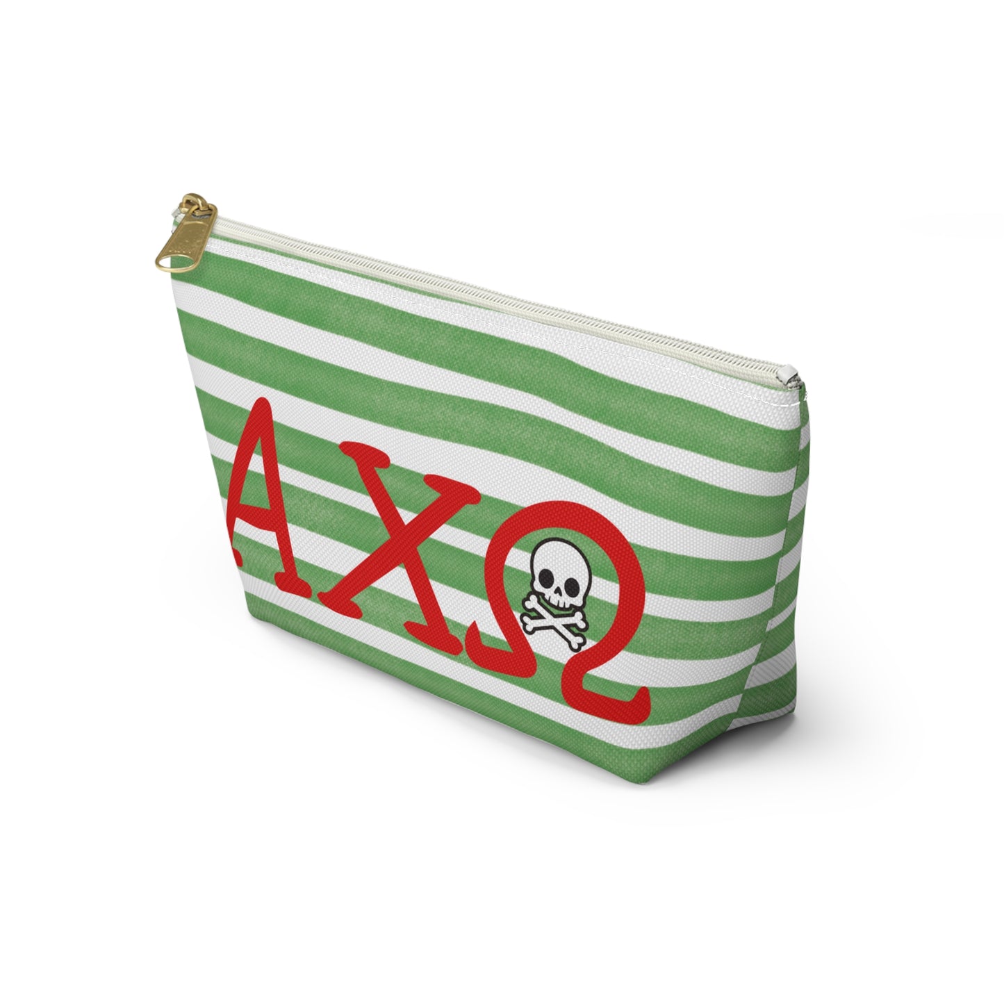 Alpha Chi Omega Stylish Accessory Pouch, Perfect for School, Travel, Organization, Gift for Friends, Makeup Bag, Pencil Case