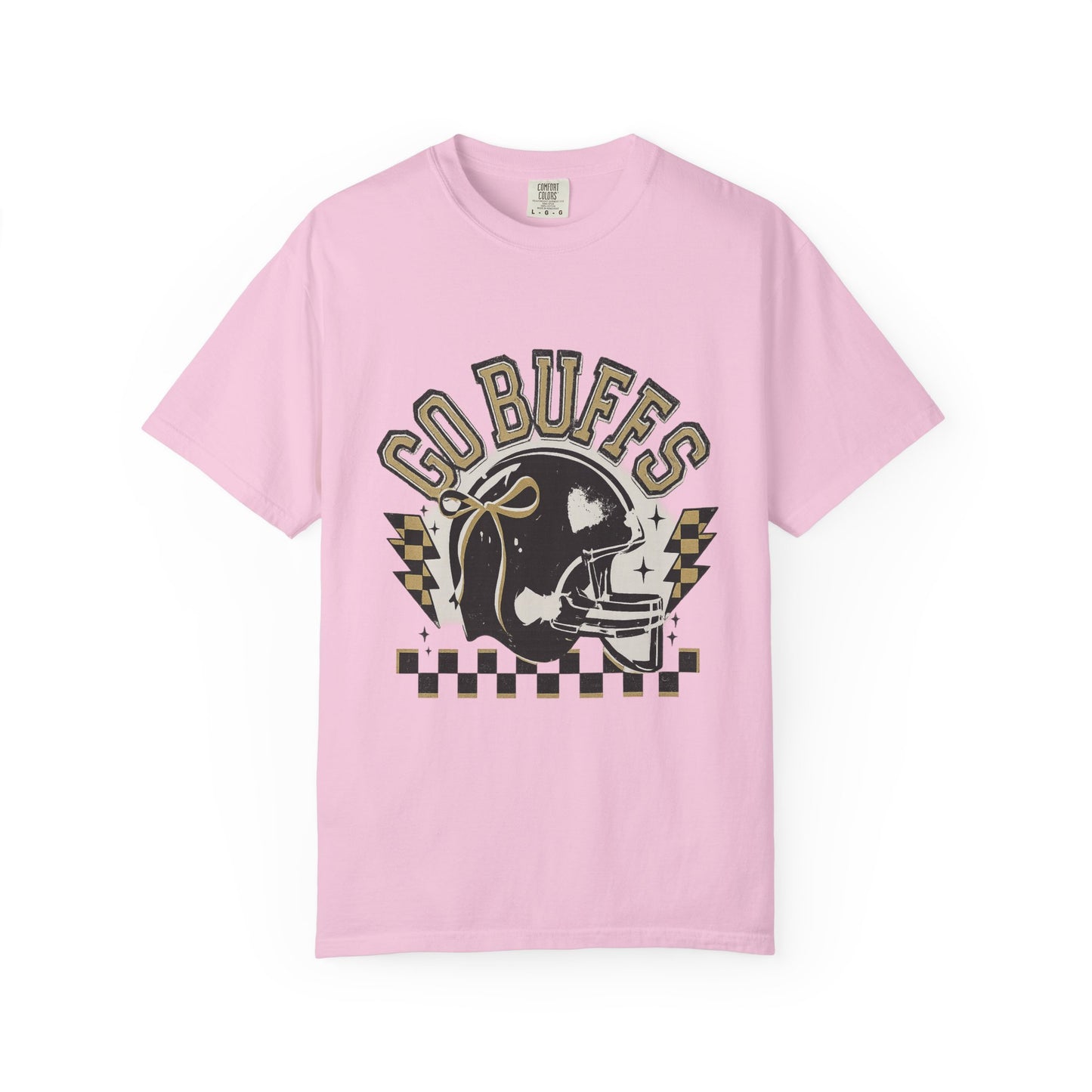 Vintage Sports Fan T-Shirt - Go Buffs Graphic Tee