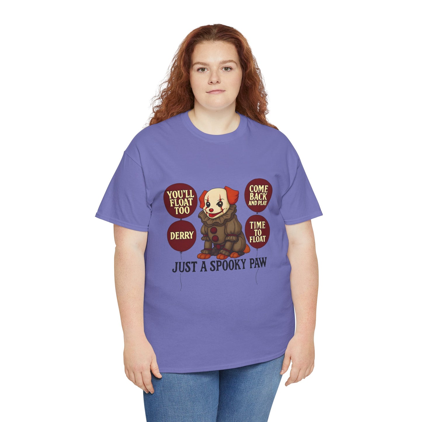Spooky Dog Tee Clown Pup Pennywise