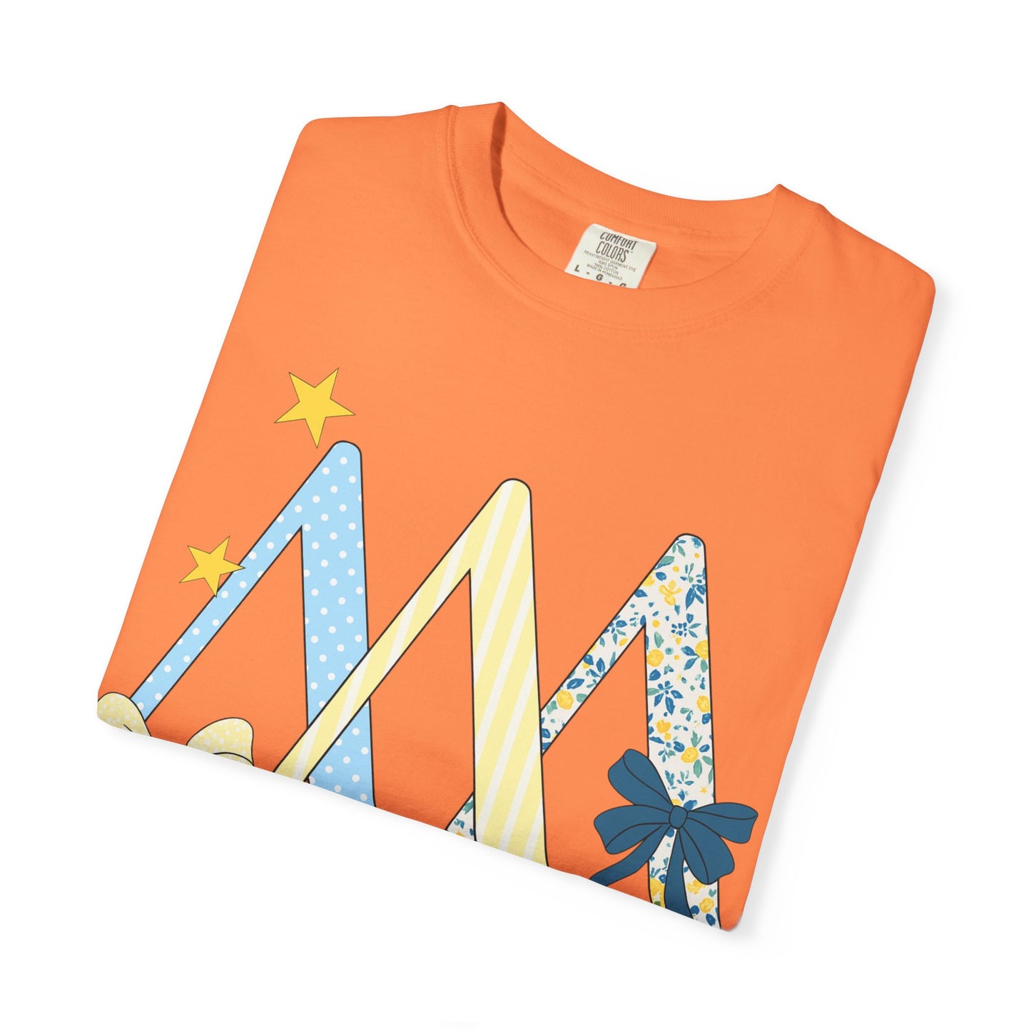 Whimsical yellow and blue Graphic T-Shirt