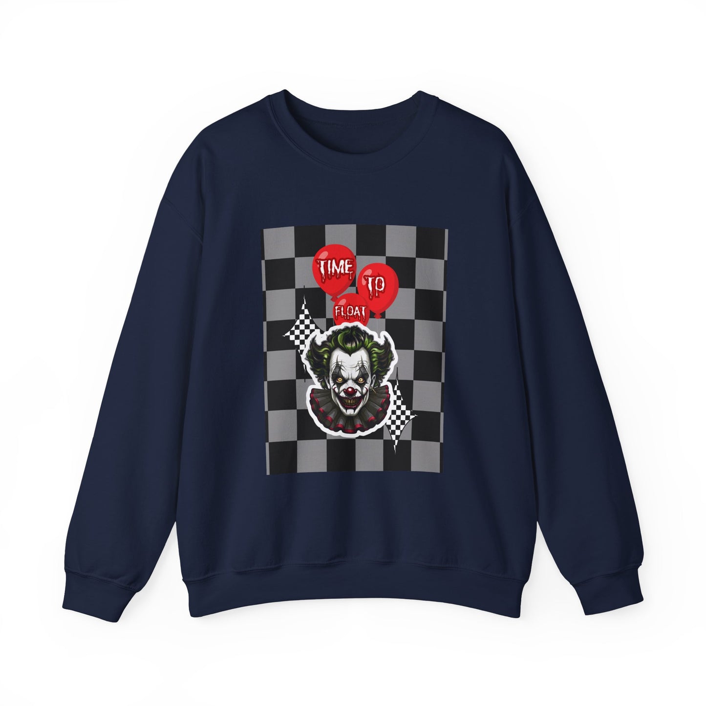 Horror Fan Crewneck Sweatshirt - Time To Float, Love It Or Leave It