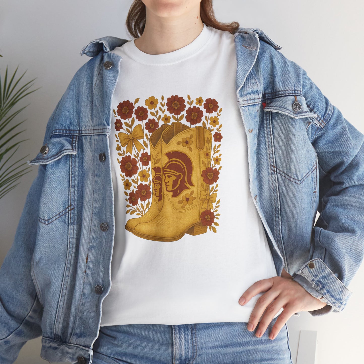 Trojans Cowboy Boot Tee