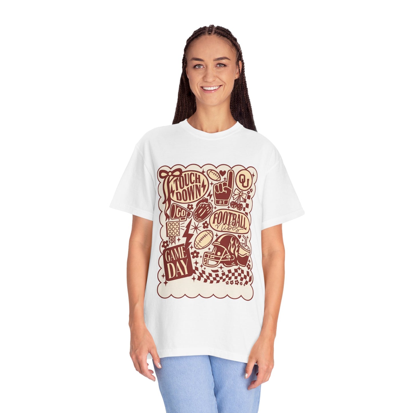 Touchdown Game Day Unisex T-shirt - Football Lover Tee, OkU Celebration