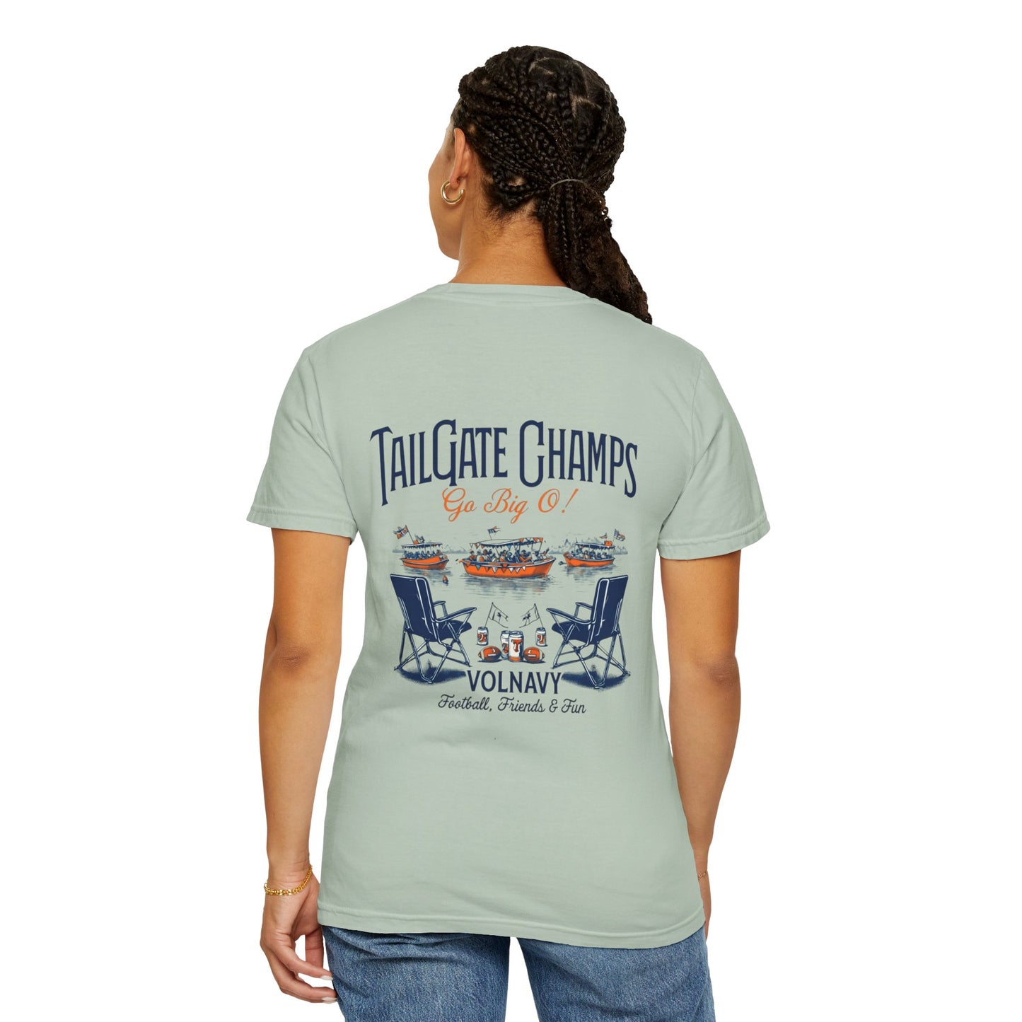 Tailgate Champs VolNavy Unisex T-shirt - Tennessee Vols Game Day Apparel
