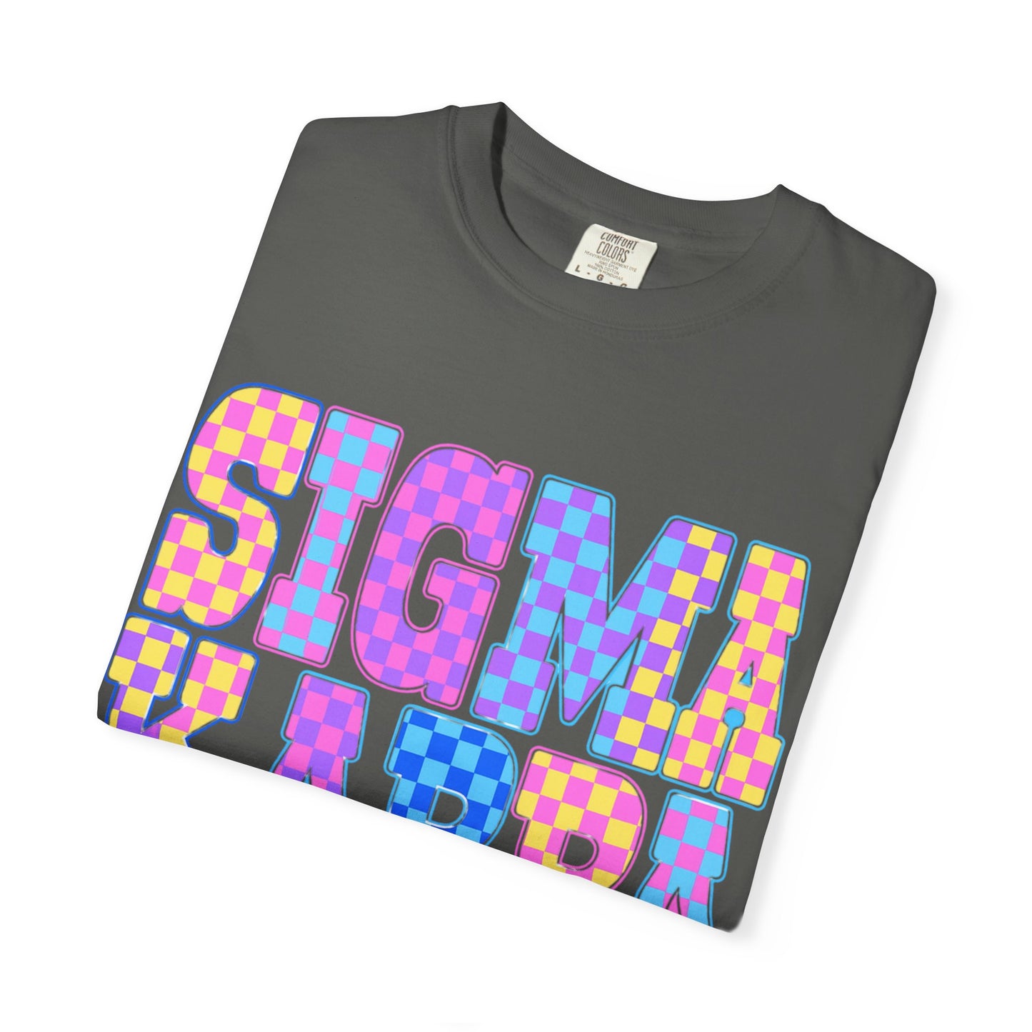 Colorful SigmaKappa T-Shirt - Unisex Garment-Dyed