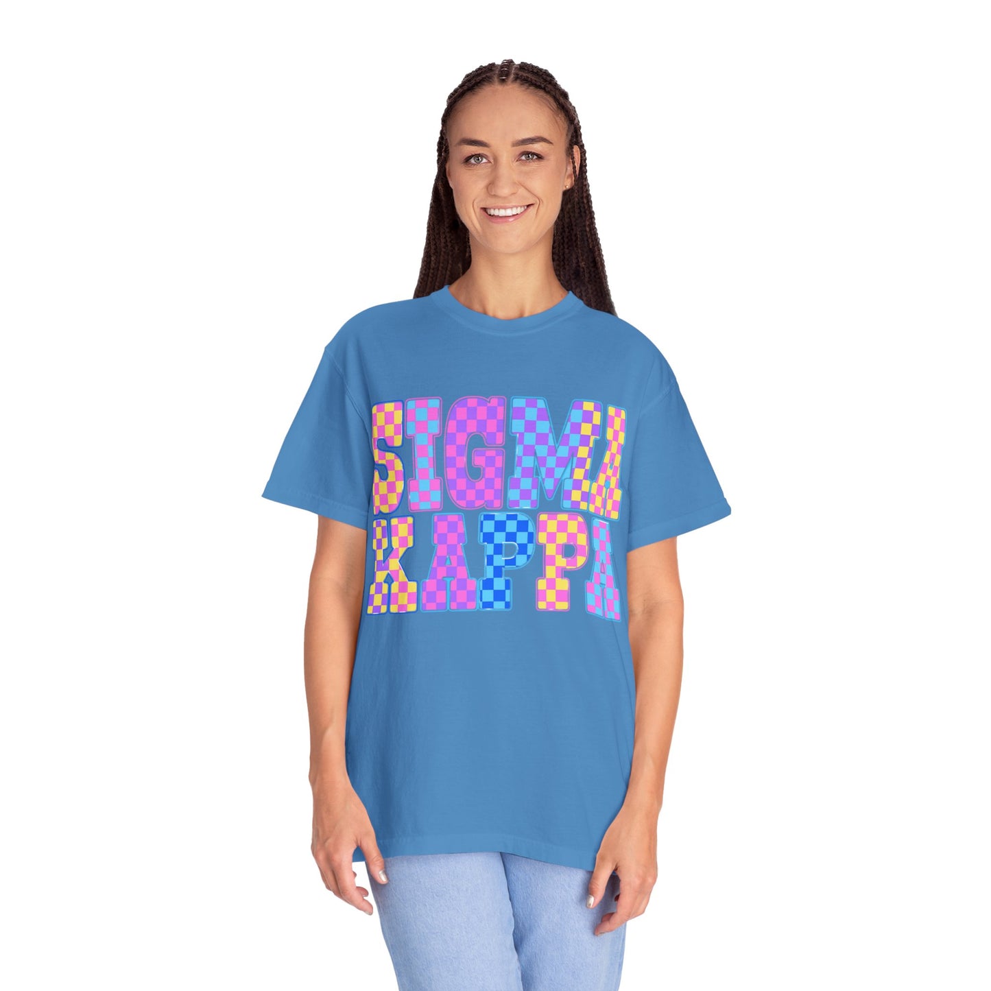 Colorful SigmaKappa T-Shirt - Unisex Garment-Dyed