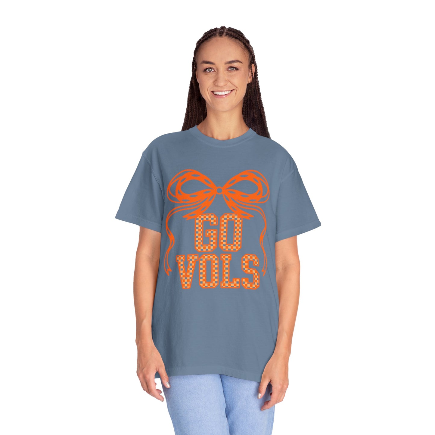 Rocky TOp Cheerful Garment-Dyed T-Shirt for Fans | Perfect for Game Day, Sports Events, Tailgating, Birthdays, Casual Wear