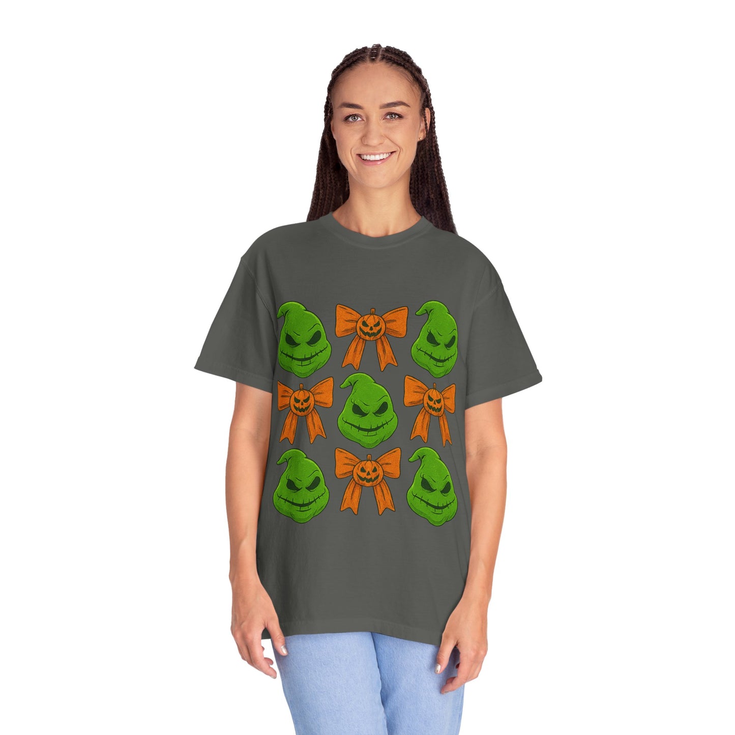 Oogie Boogie Holiday T-Shirt | Fun Gift for Christmas, Unisex Cotton Tee, Festive Apparel, Grinch Lovers, Green Character Design