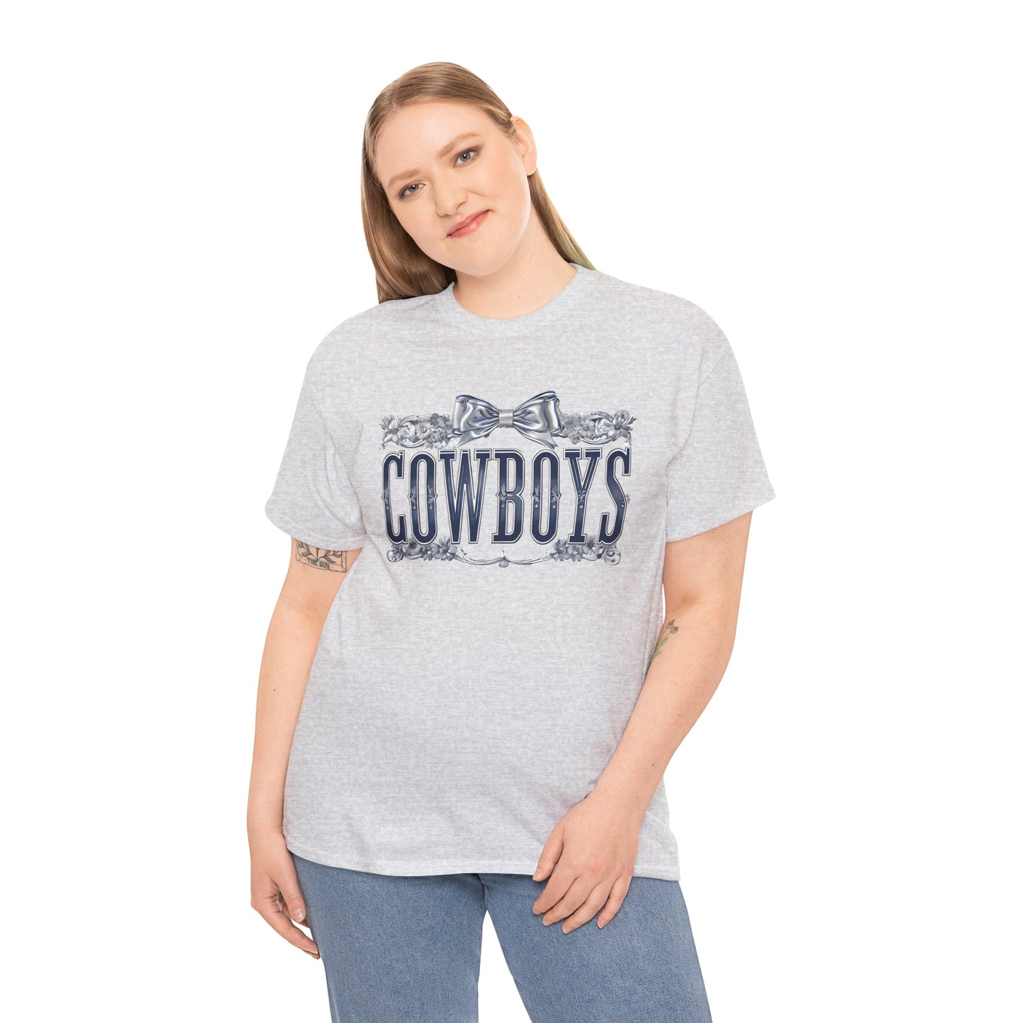 Cowboys Graphic Tee, Unisex Heavy Cotton Tee, Western Wear, Country Music Shirt, Rodeo Style T-Shirt, Gift for Cowboy Fans