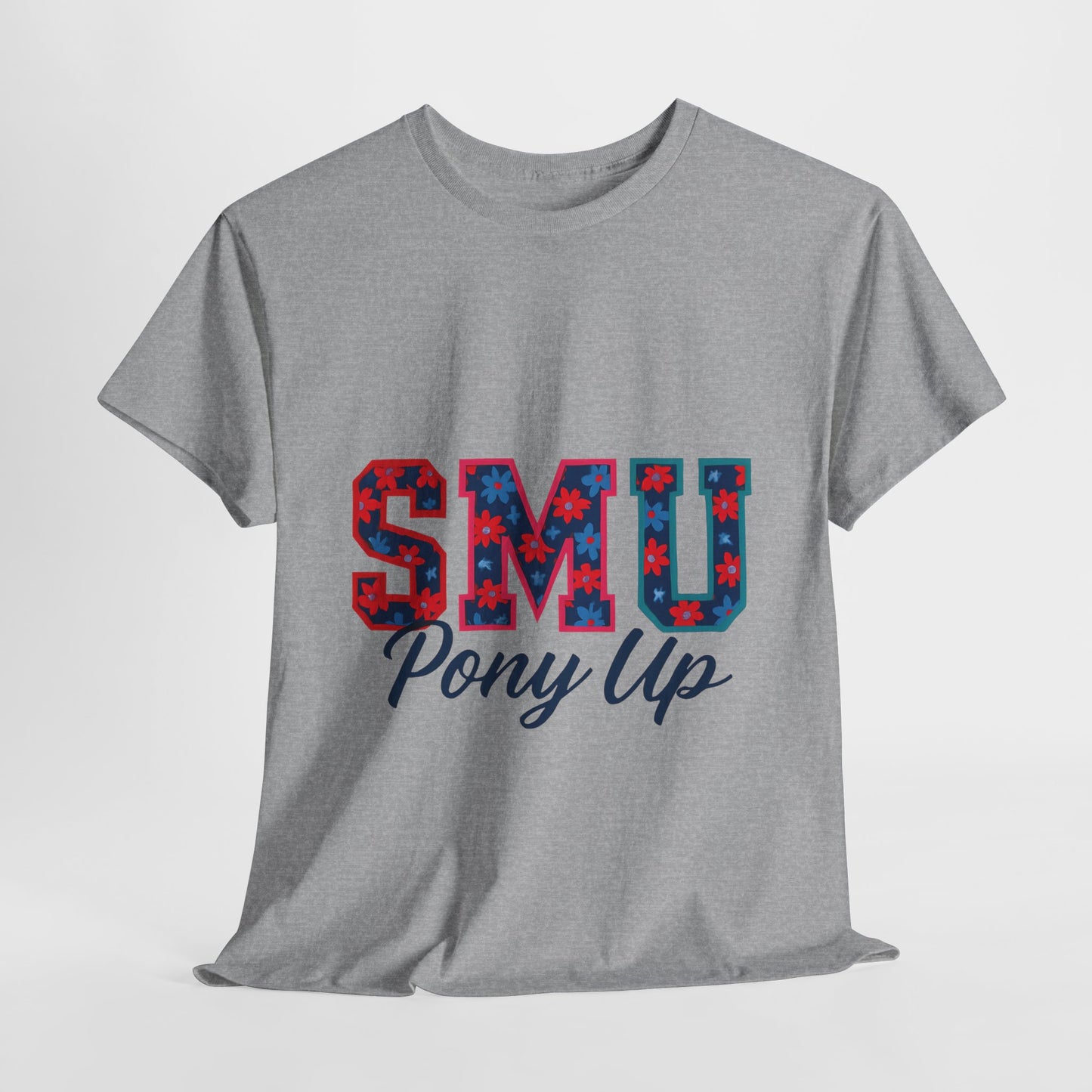 SMU Pony Up Unisex Heavy Cotton Tee, Casual Tees, College Apparel, Perfect Gift for Students, School Spirit Shirt, Comfortable Cotton [...]