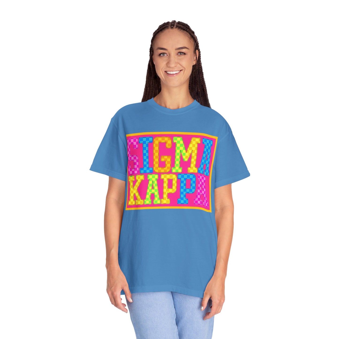 Colorful Sigma Kappa T-Shirt | Sorority Apparel