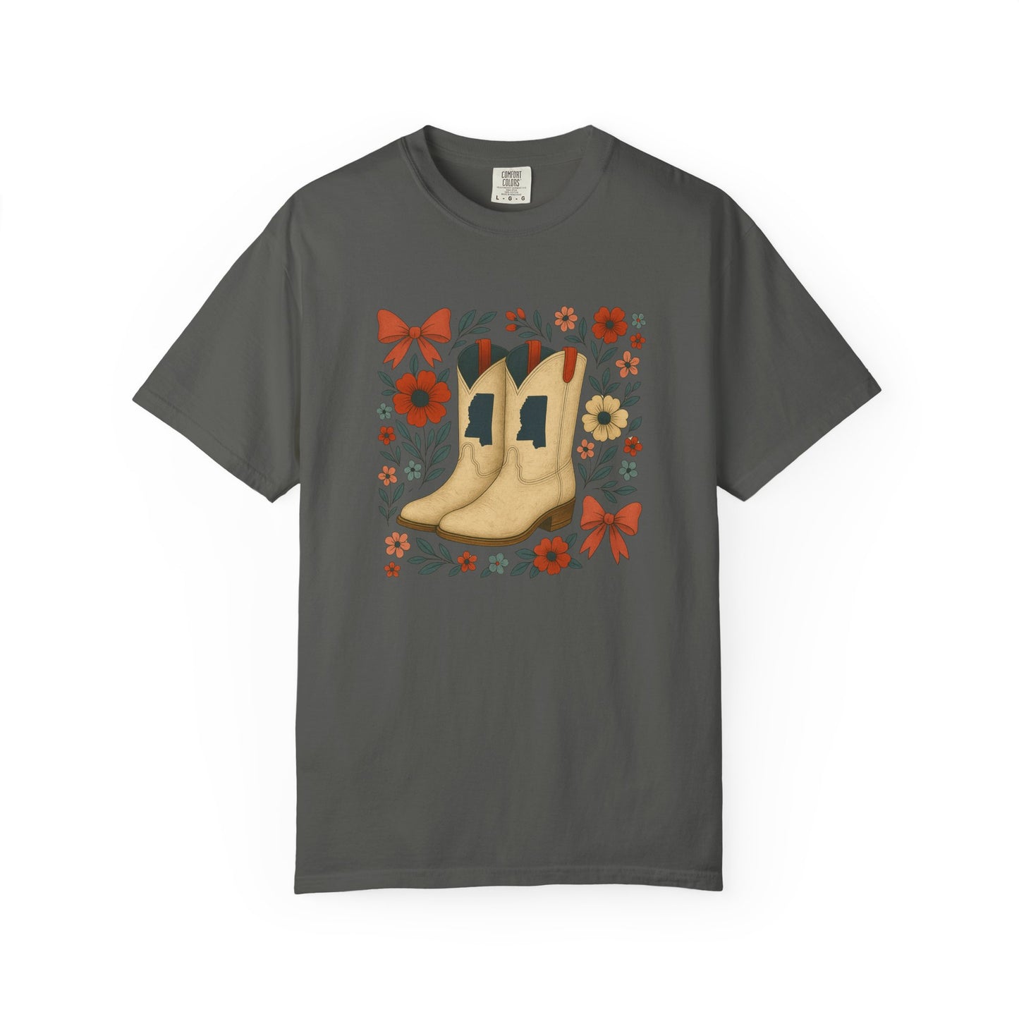 Mississippi Coquette Bow Unisex Tee - Ole Miss Fan Gift